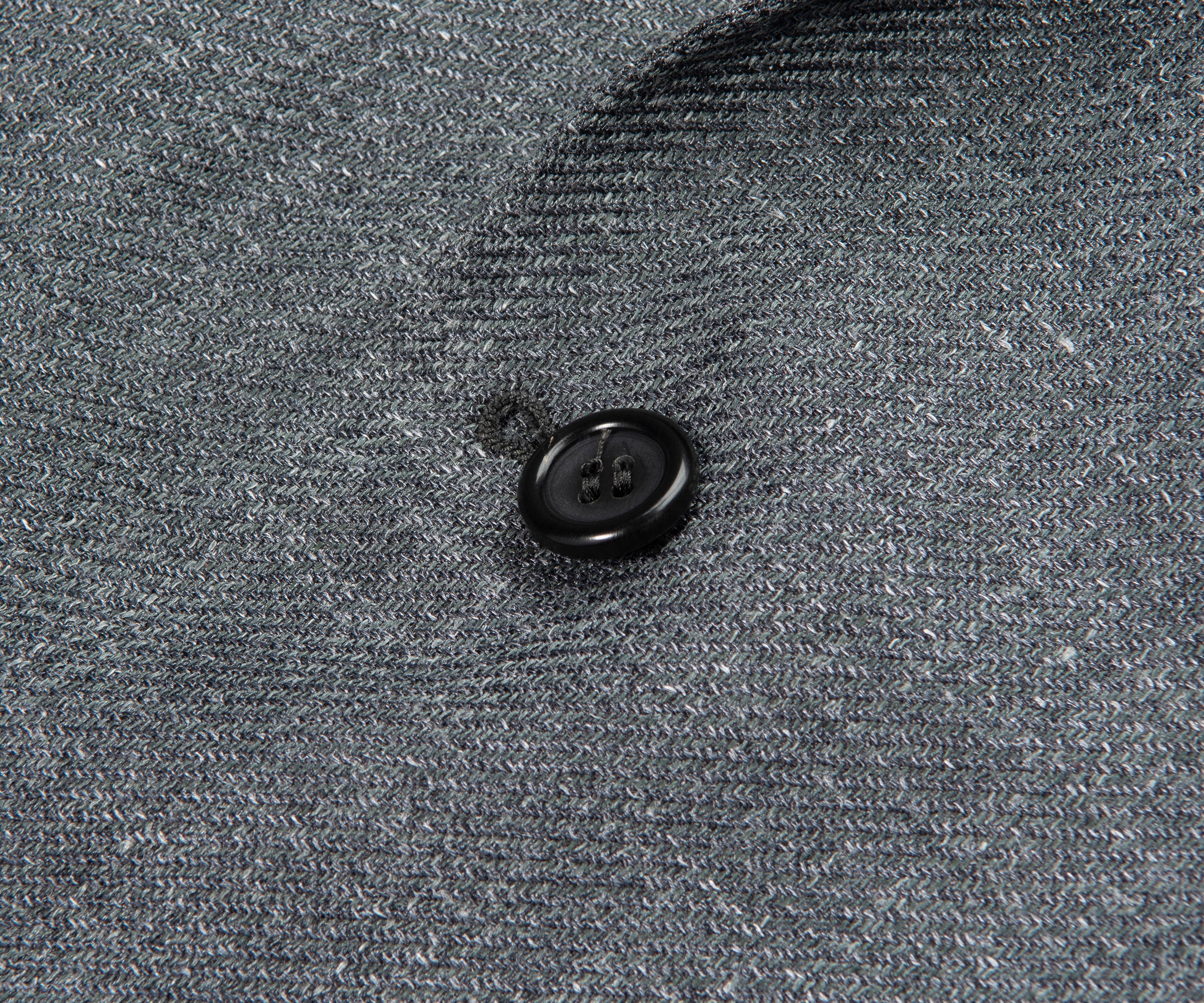 Canali Grey Soft Linen Silk Blazer - Image 4