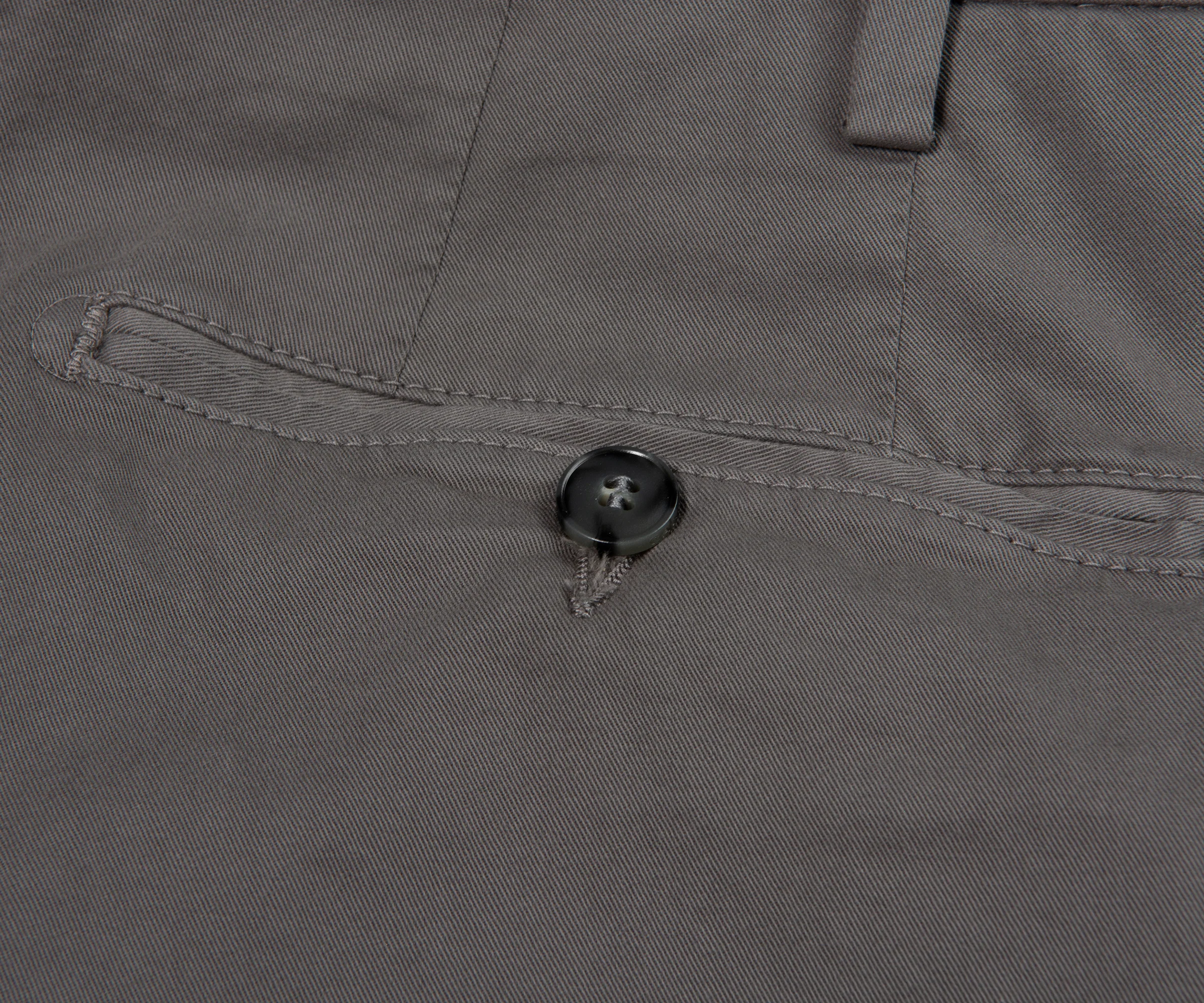 Canali Mushroom Garment Dyed Chinos - Image 4