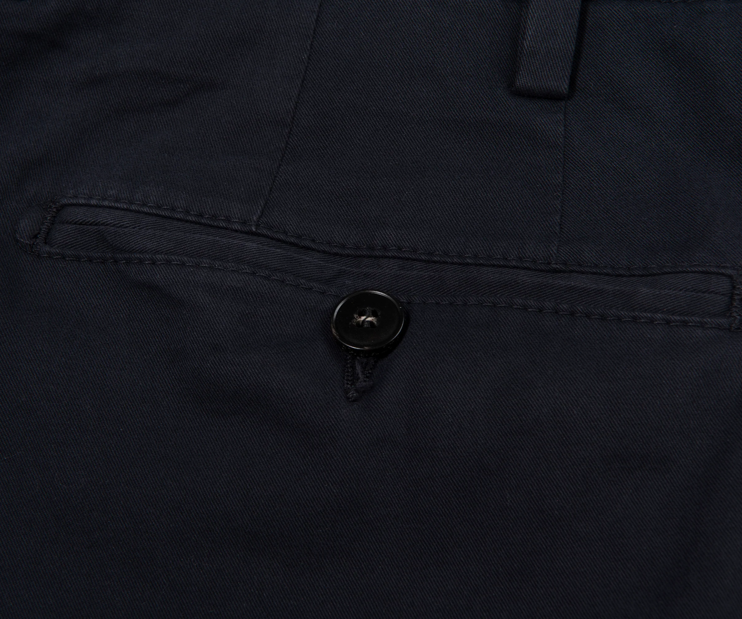 Canali Navy Garment Dyed Chinos - Image 4