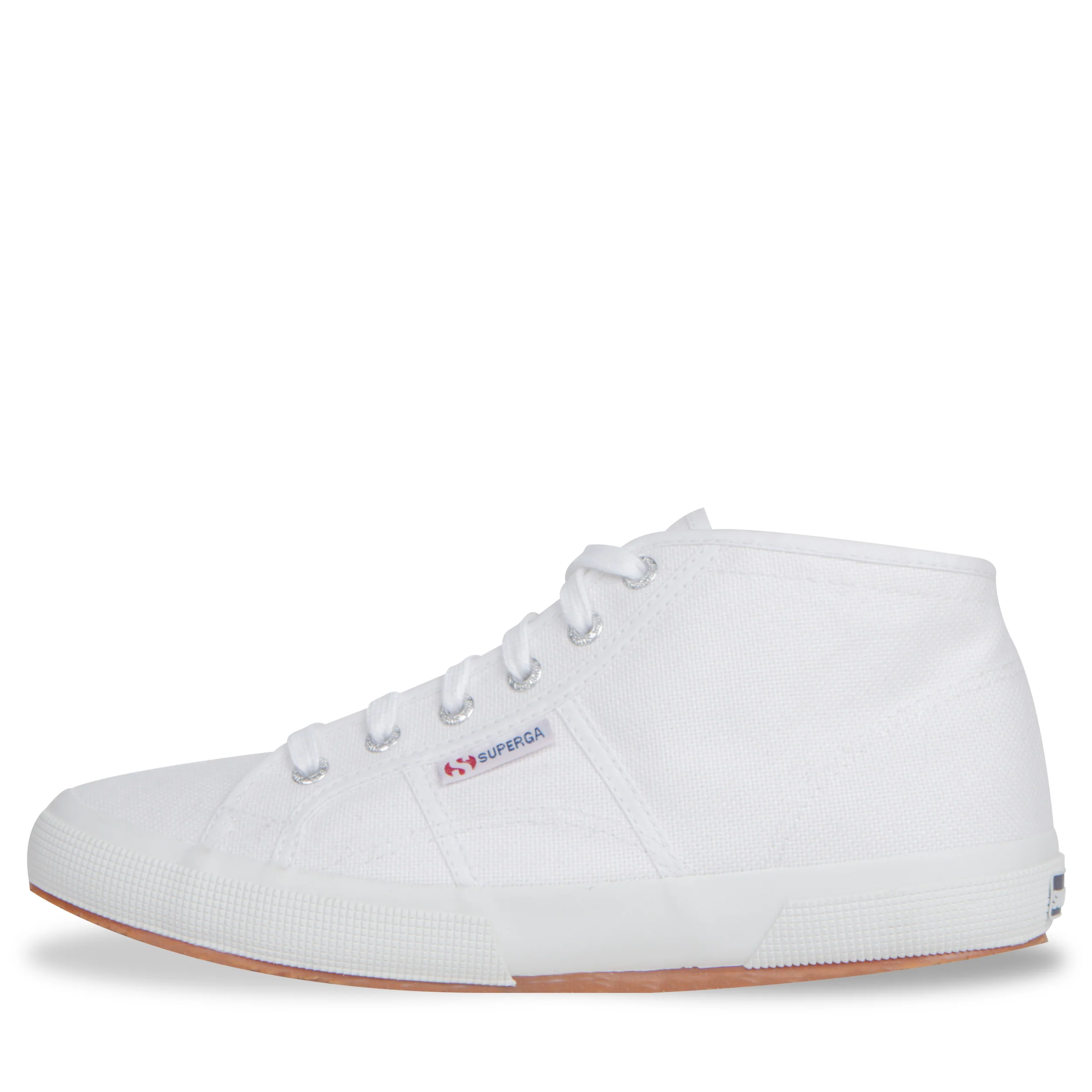 Superga 'cotu Canvas High-Top Trainer White
