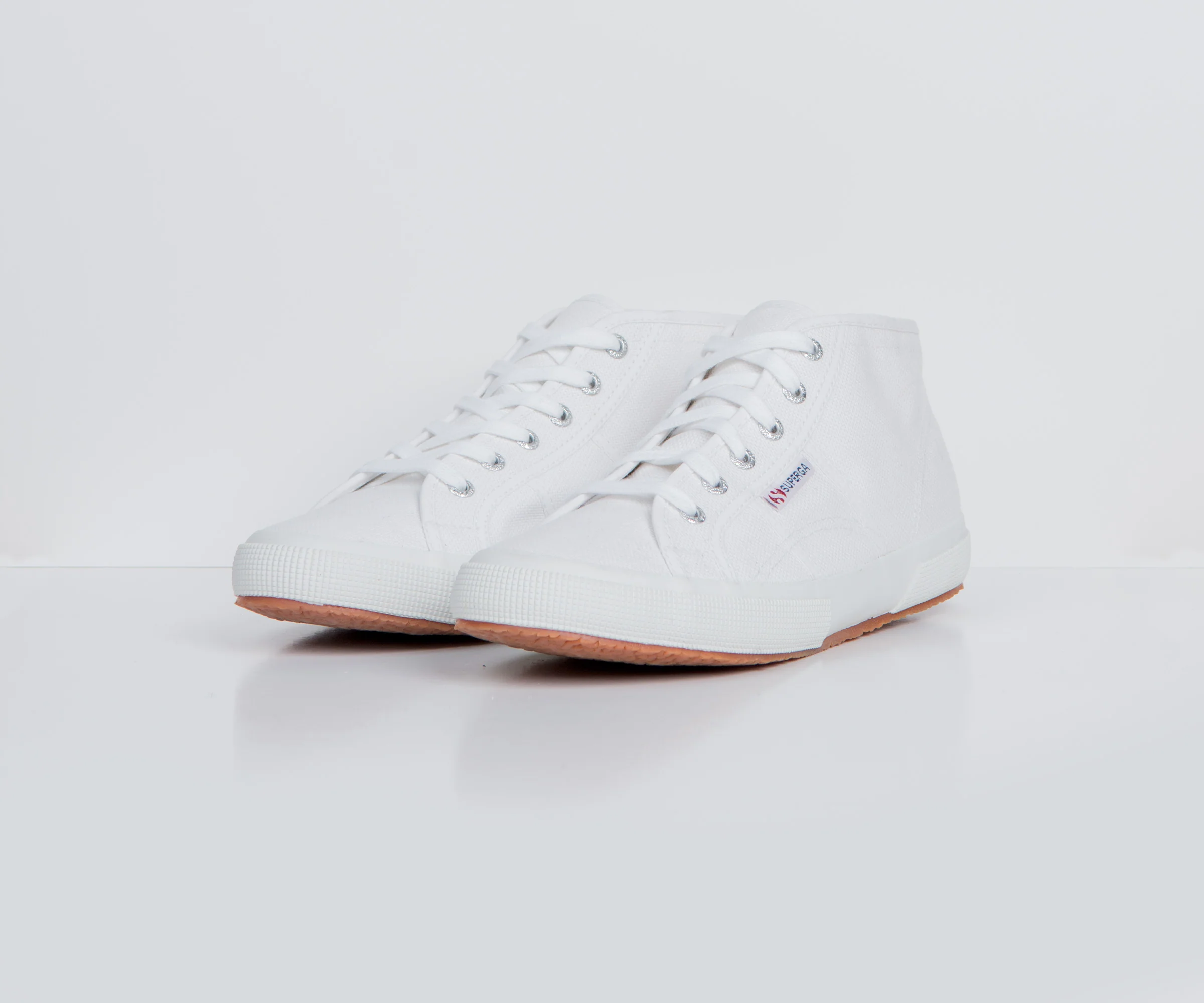 Superga 'cotu Canvas High-Top Trainer White - Image 3