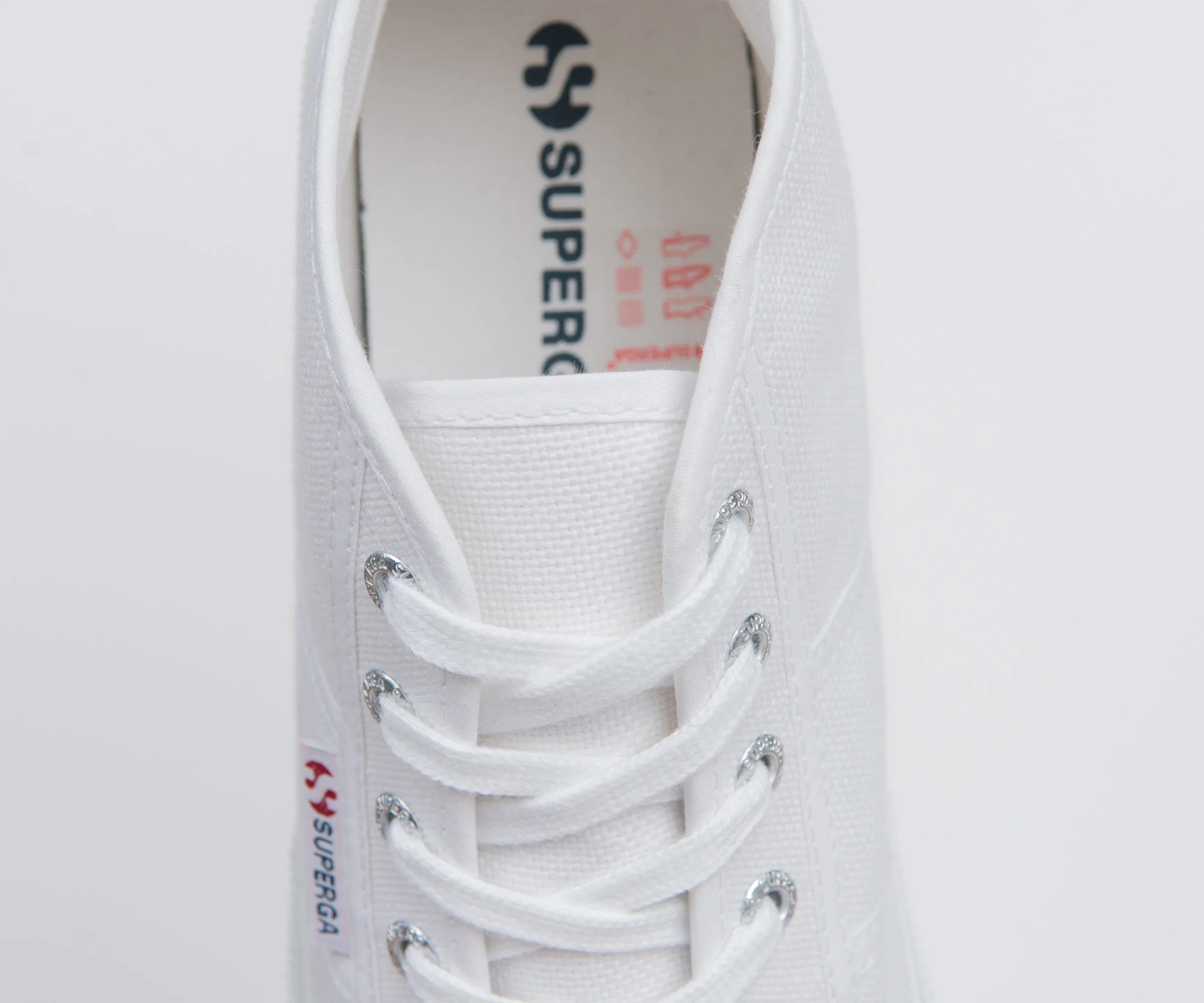 Superga 'cotu Canvas High-Top Trainer White - Image 5
