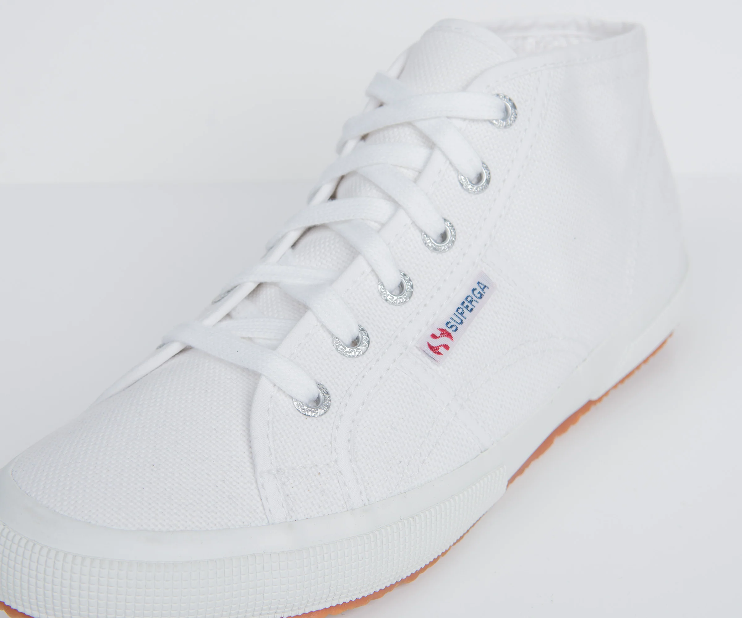 Superga 'cotu Canvas High-Top Trainer White - Image 6