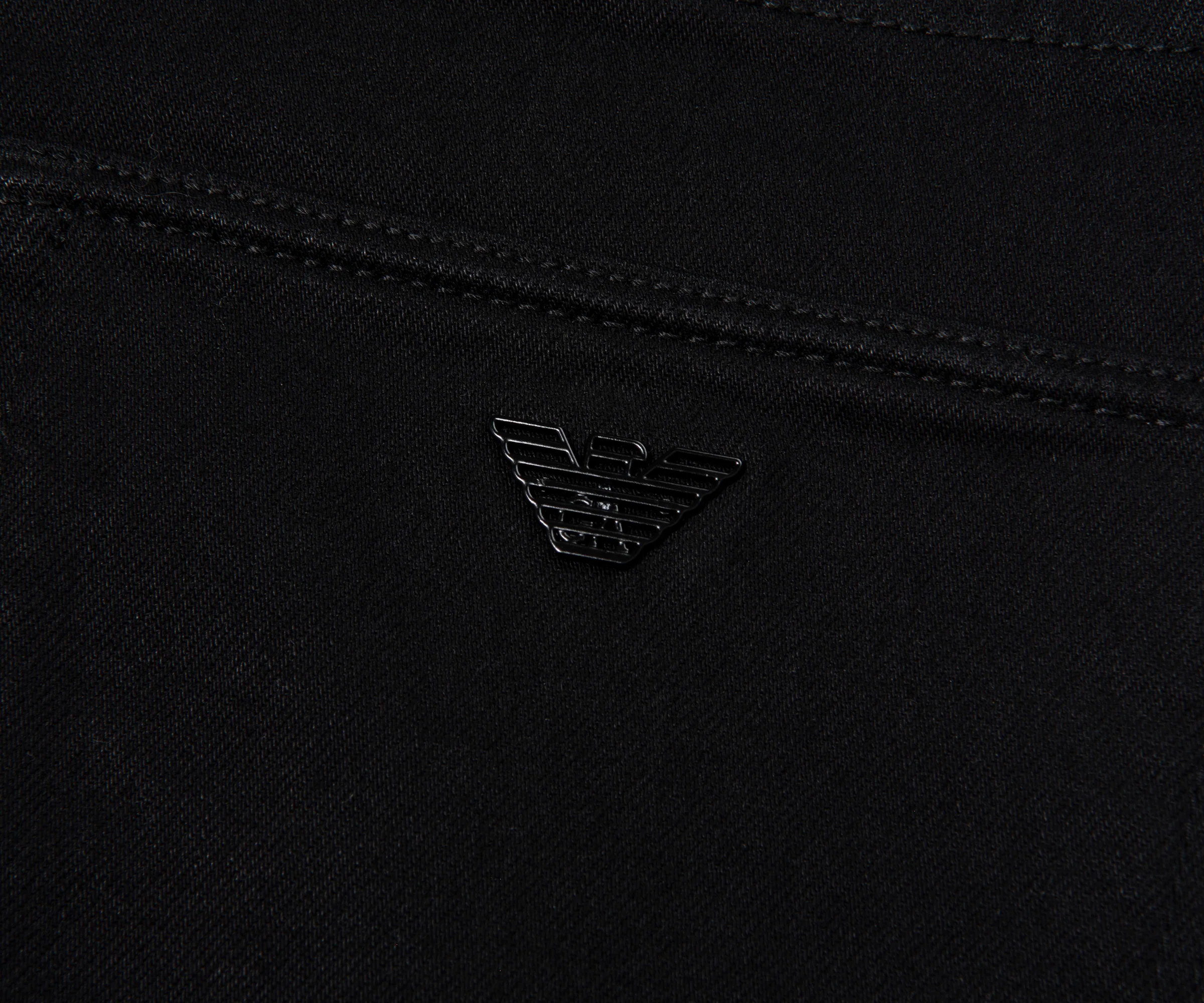 Emporio Armani Black J06 Jeans - Image 3