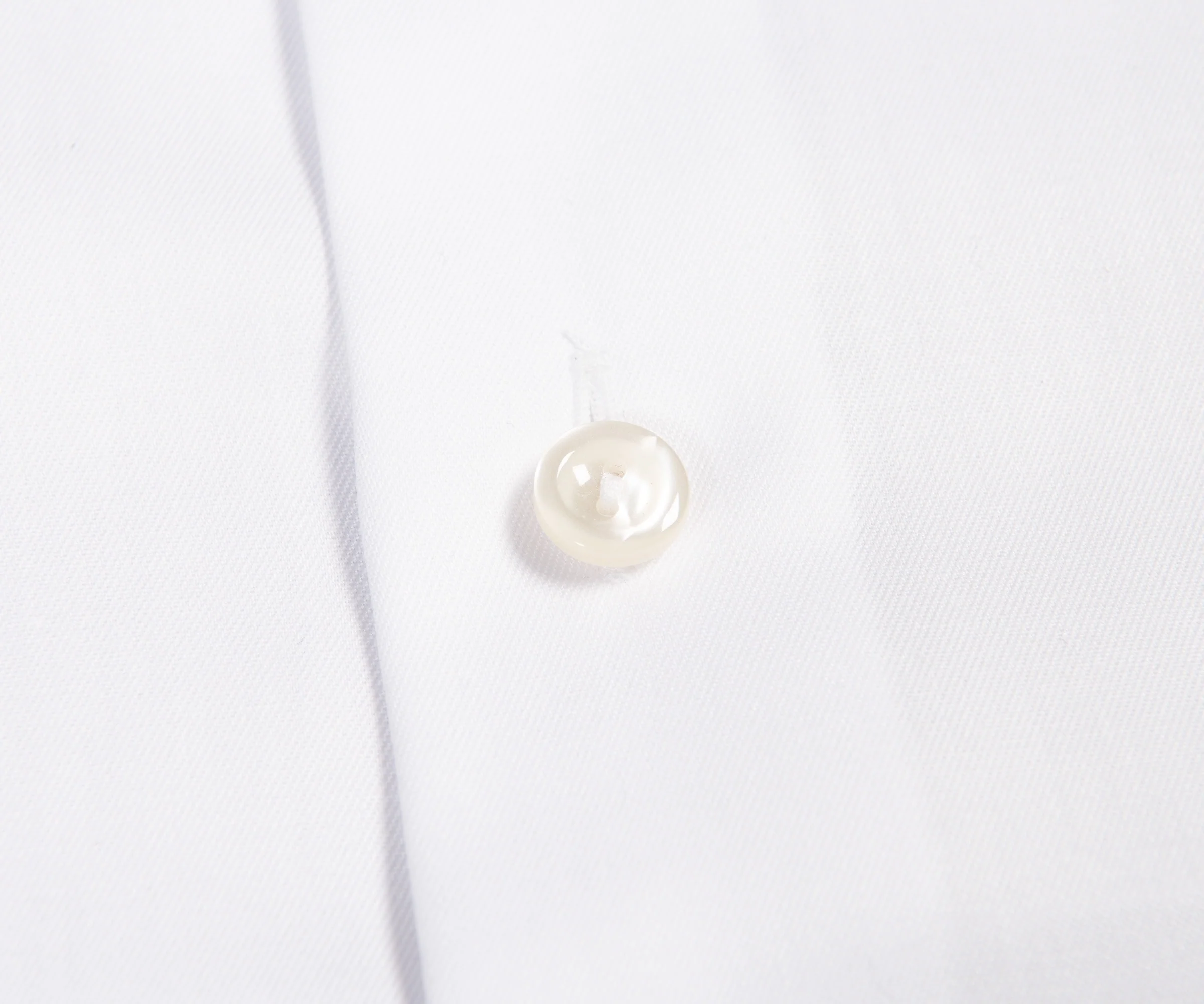 Eton Essentials Contemporary Fit Plain Formal Shirt White - Image 3
