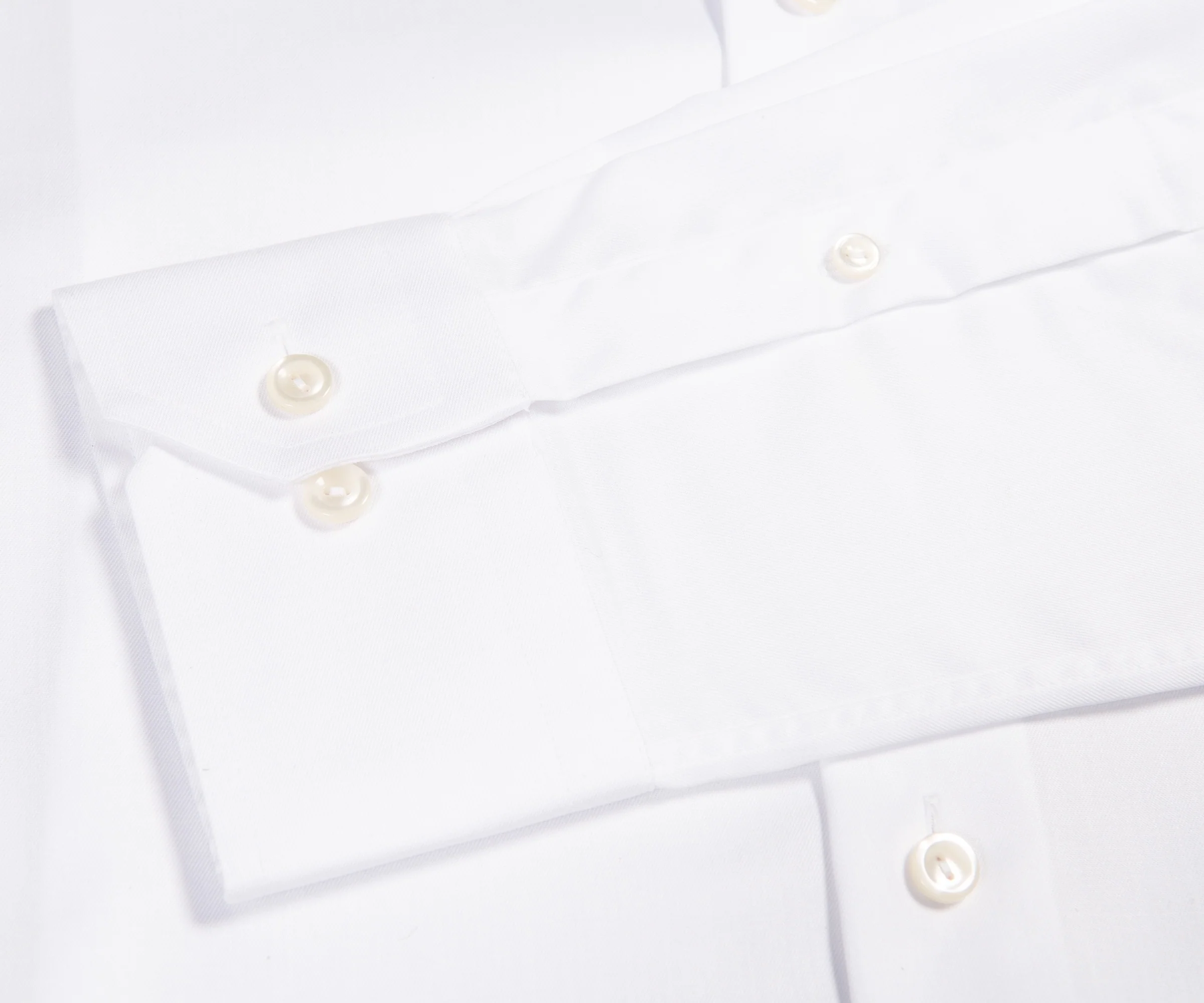 Eton Essentials Contemporary Fit Plain Formal Shirt White - Image 4