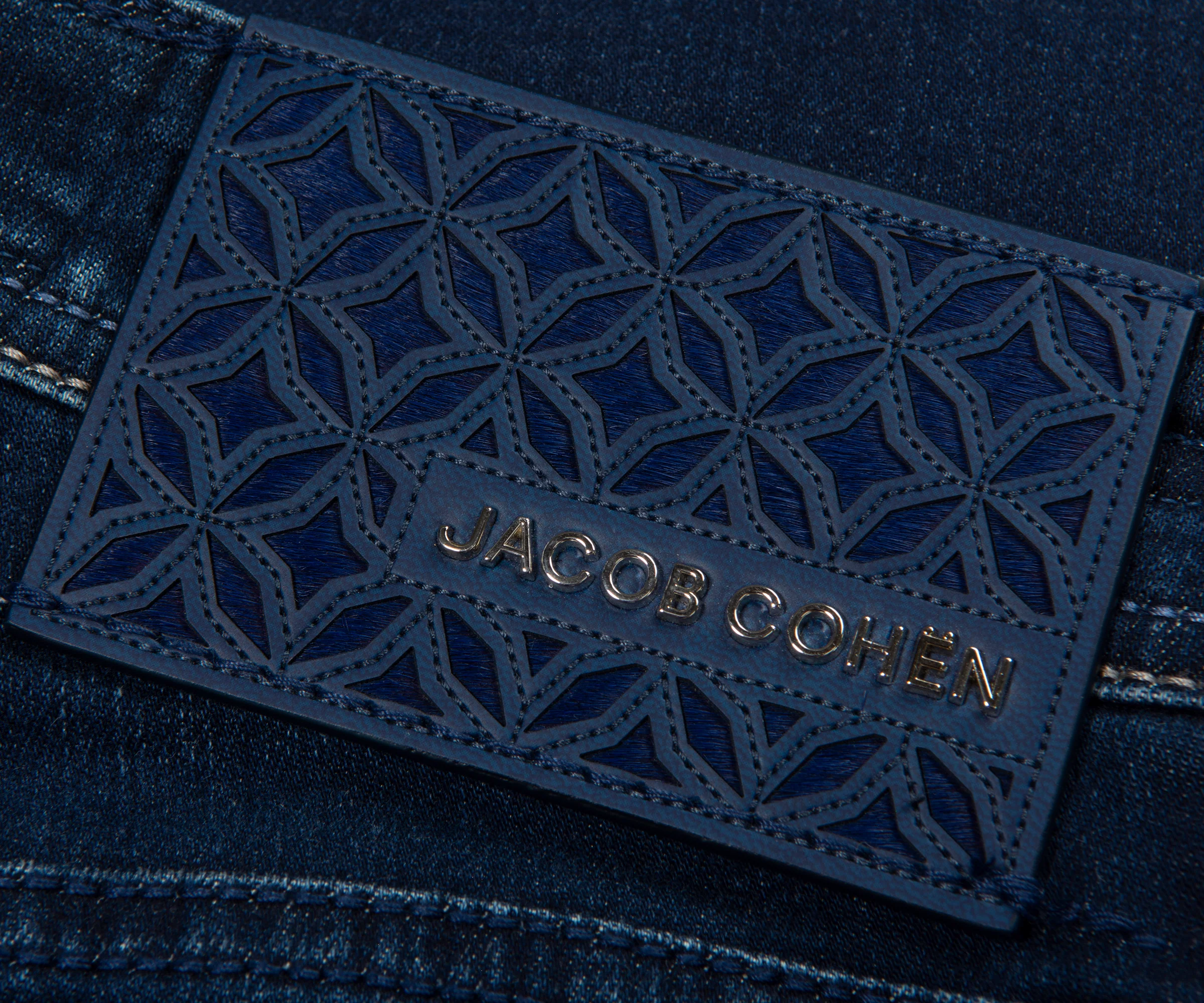 Jacob Cohen Bard Slim Fit Dark Blue Jeans - Image 3