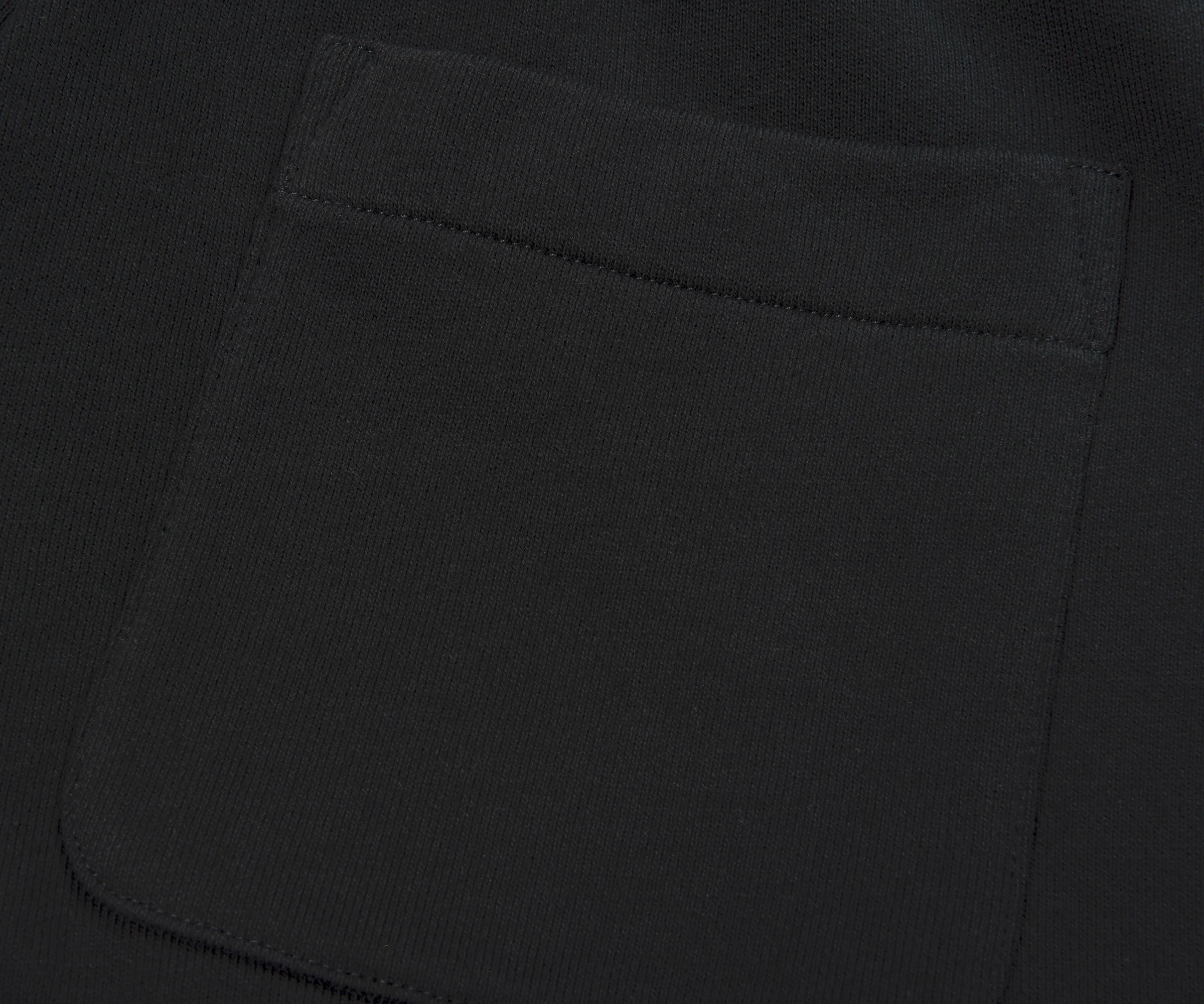 Moncler Black Fuzzy Logo Cotton Shorts - Image 5