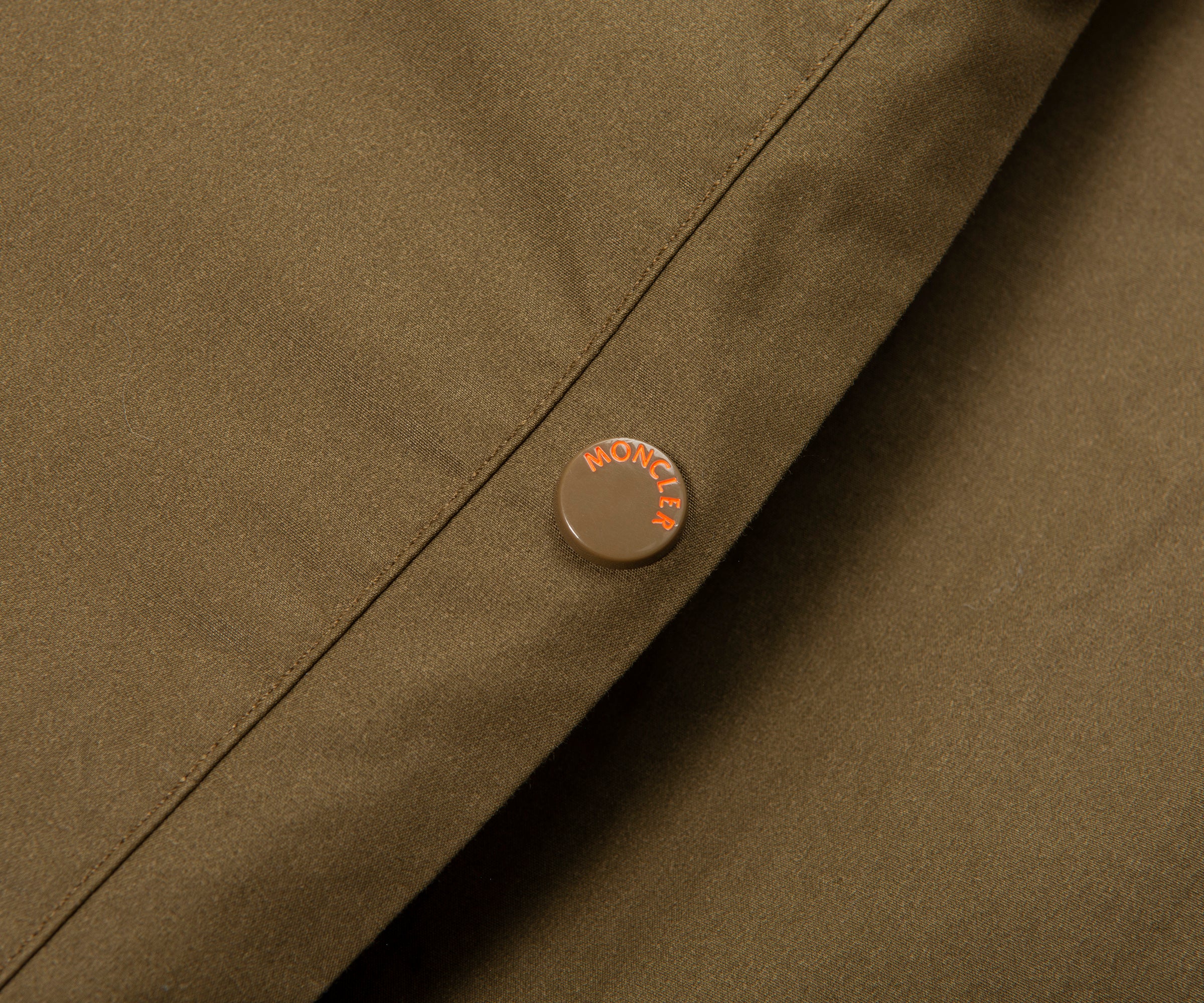 Moncler Green Chest Pocket Silver Tag Overshirt - Image 6