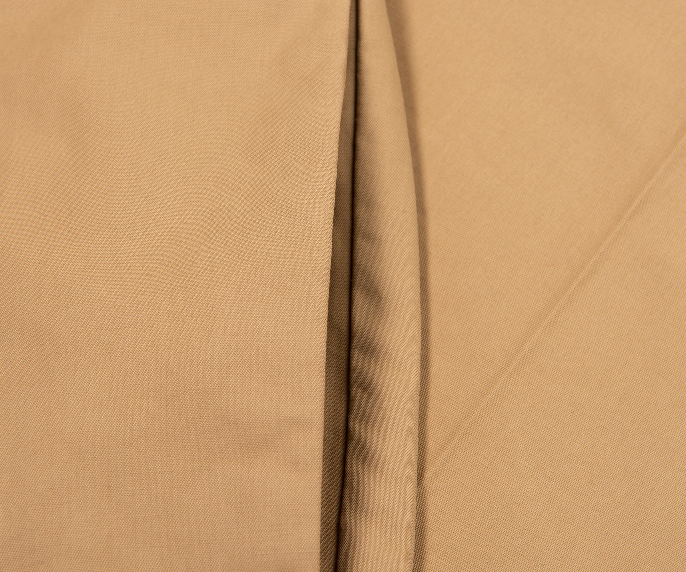 Moncler Khaki Leather Detailed Tie Waist Chinos - Image 5