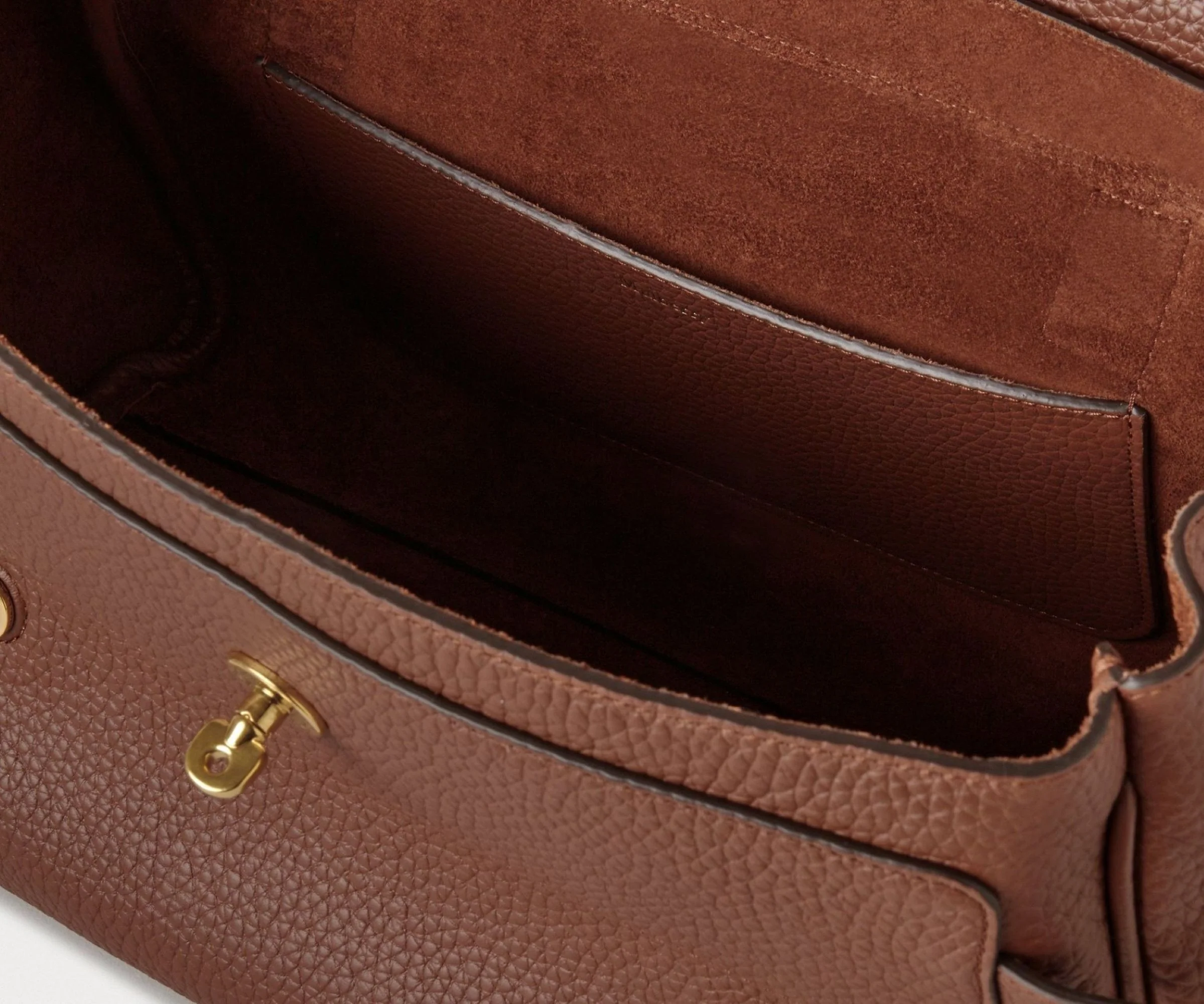 Mulberry Bright Oak Small Boston Heavy Grain Bag - Image 3