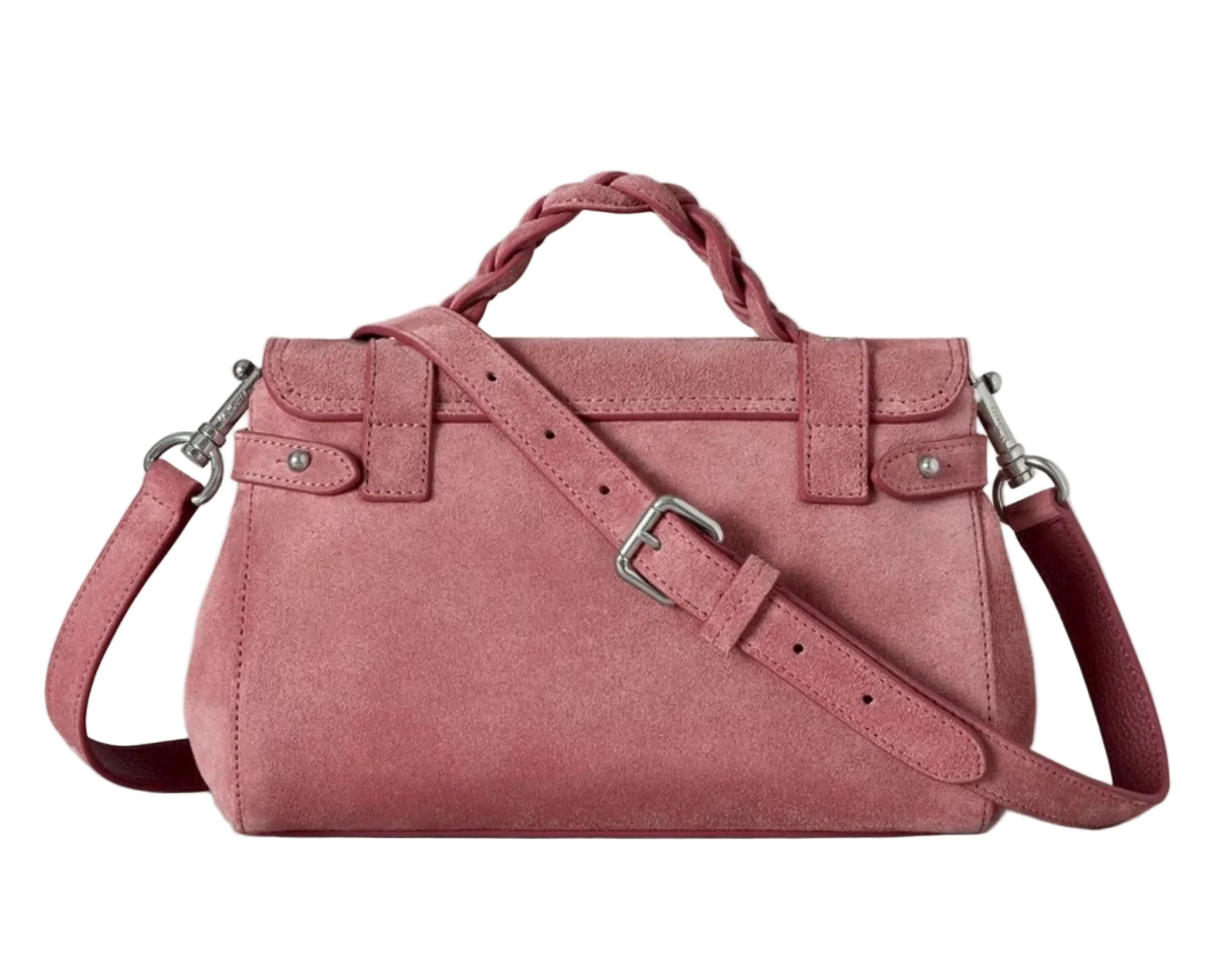 Mulberry Pink Scrumpy Mini Alexa Suede - Image 2