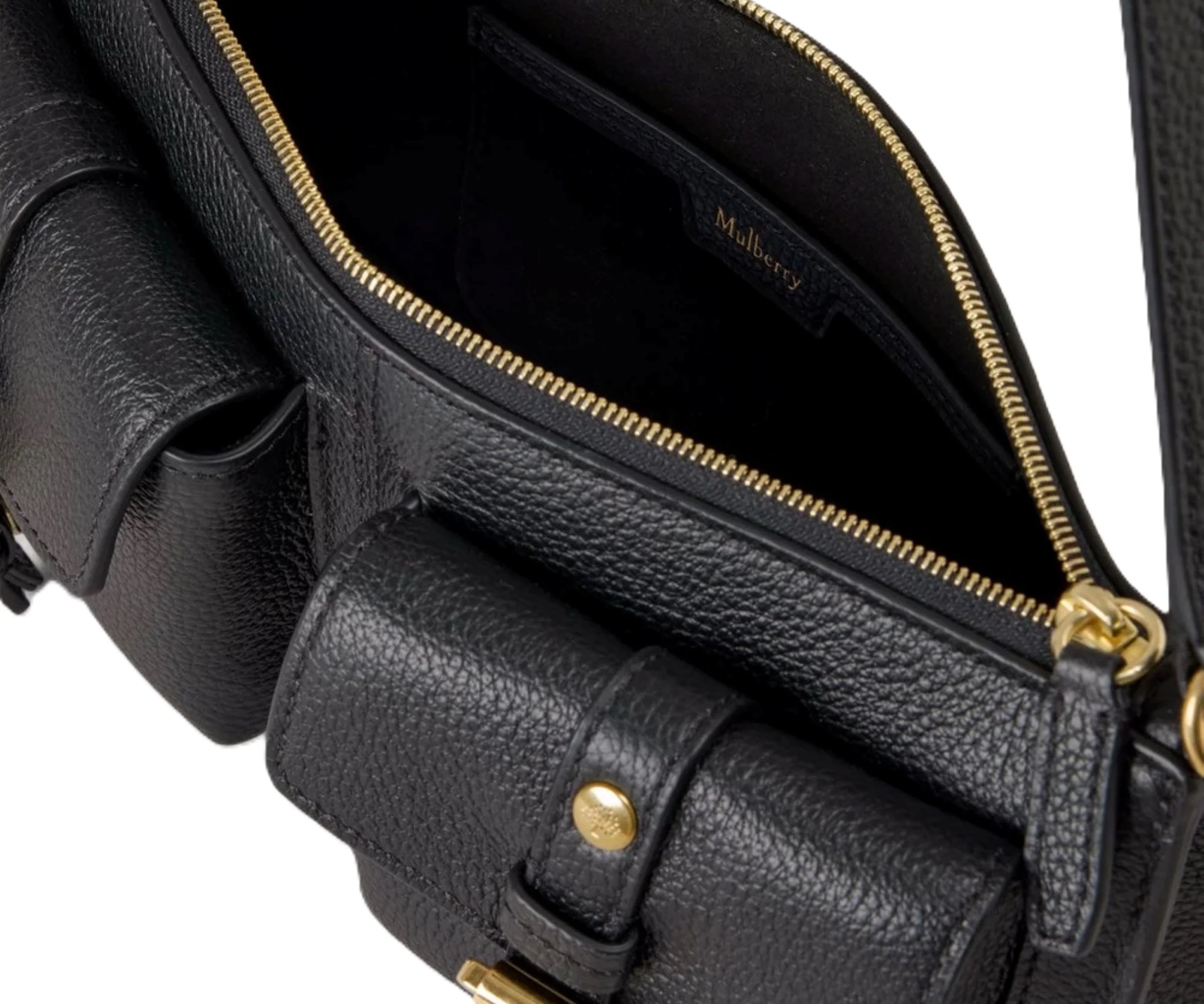 Mulberry Roxanne Black Mini Bag - Image 3