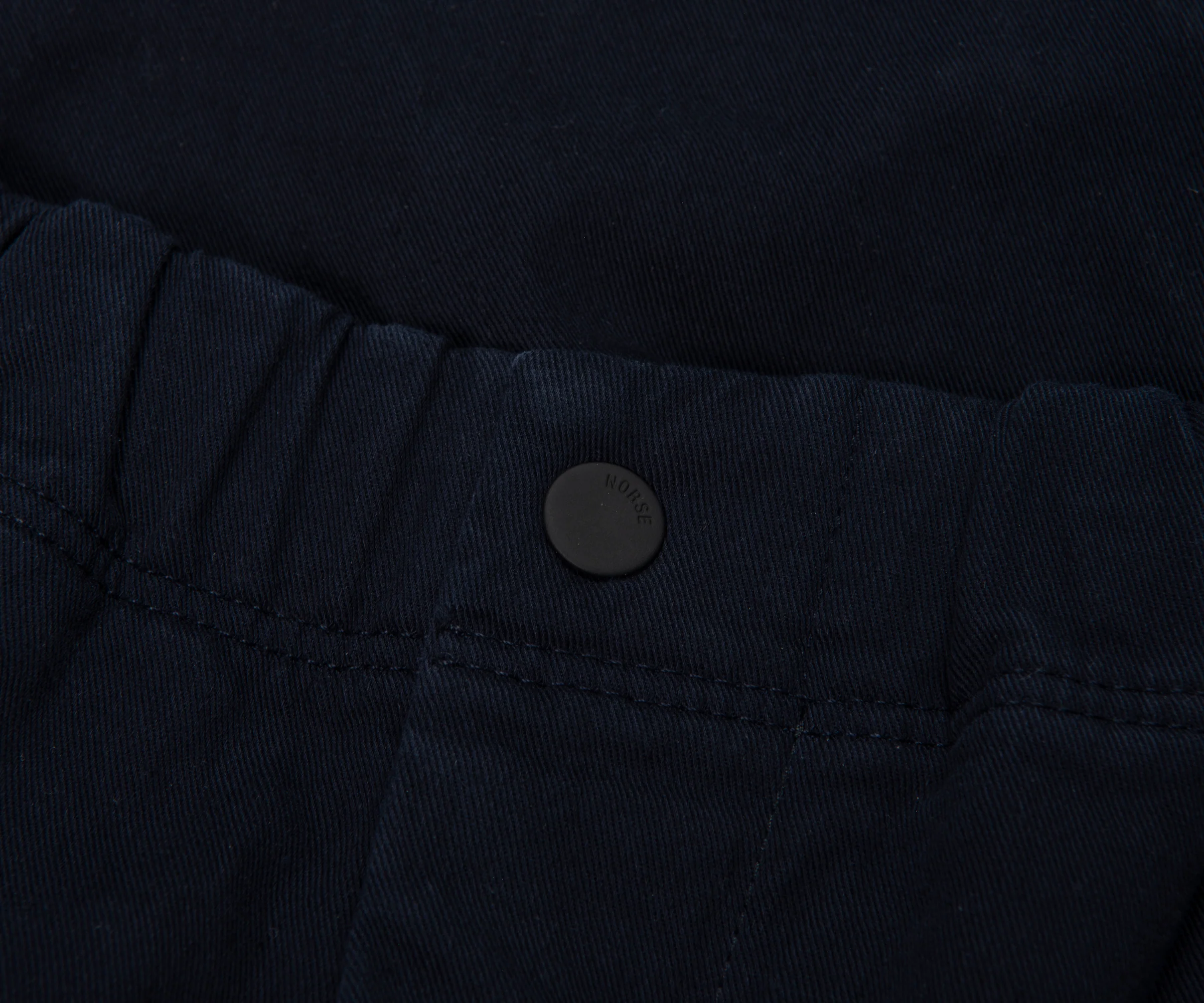 Norse Project Ezra Navy Relaxed Cotton Linen Short - Image 4