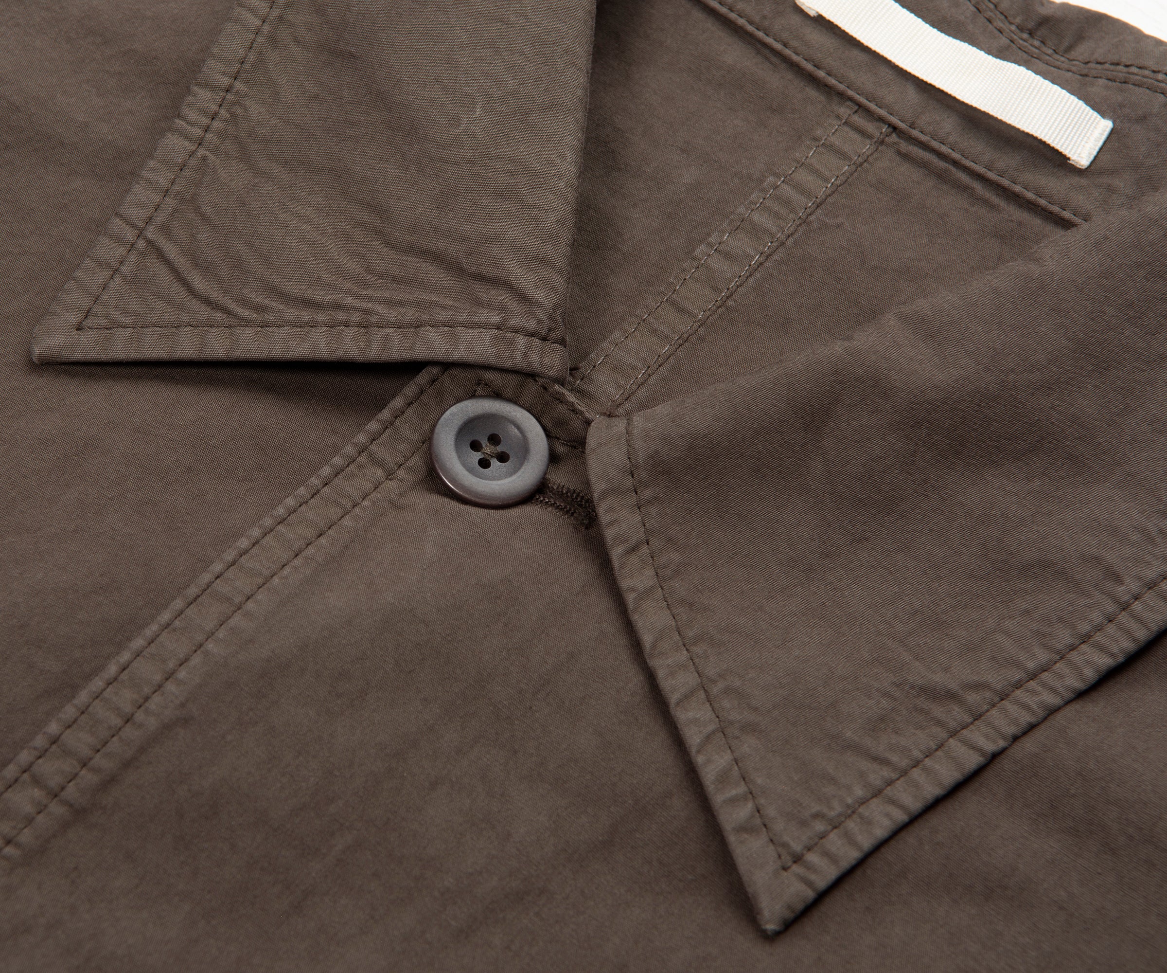 Norse Chocolate Appresskov Compact Cotton Overshirt - Image 3