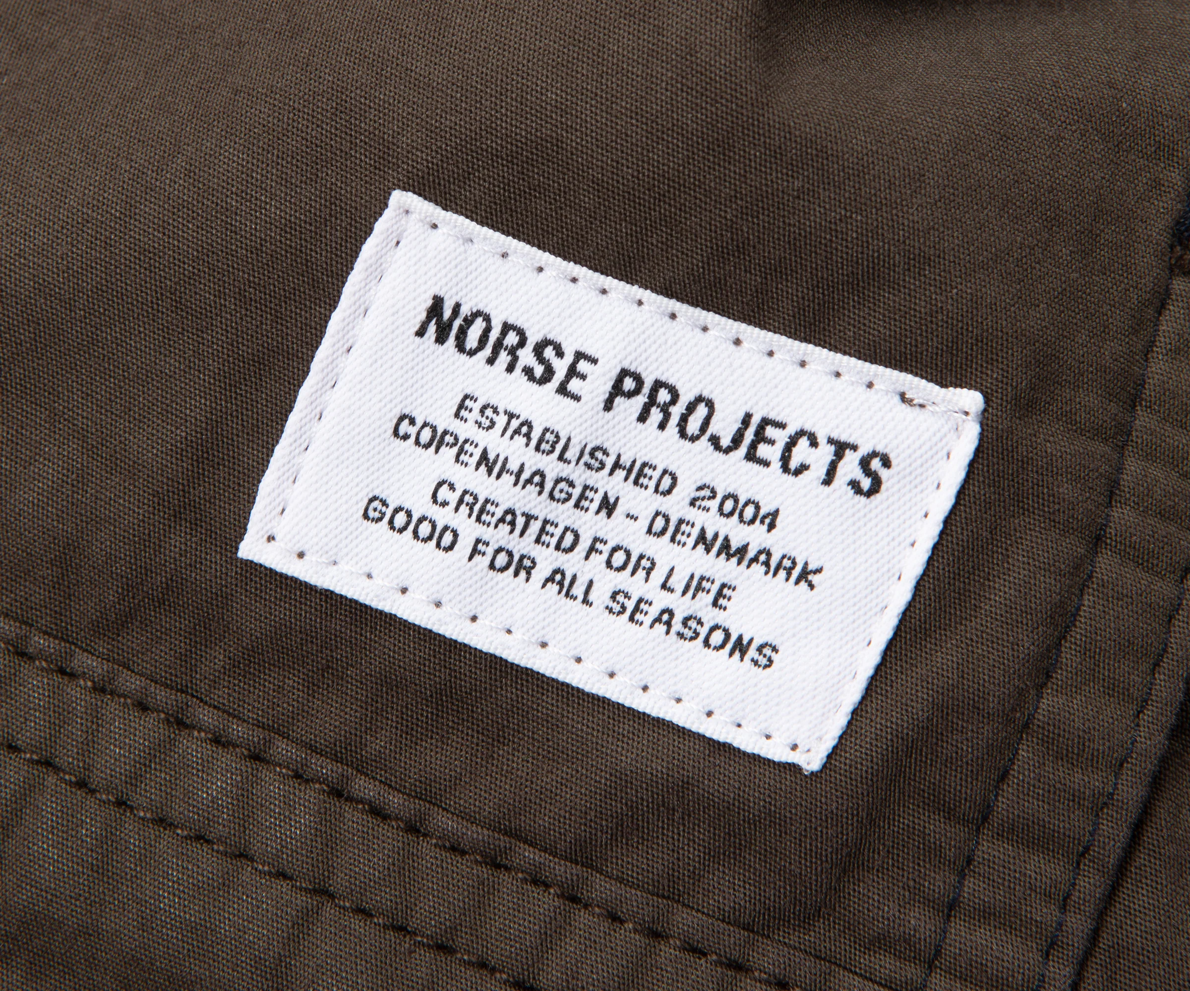 Norse Chocolate Appresskov Compact Cotton Overshirt - Image 4