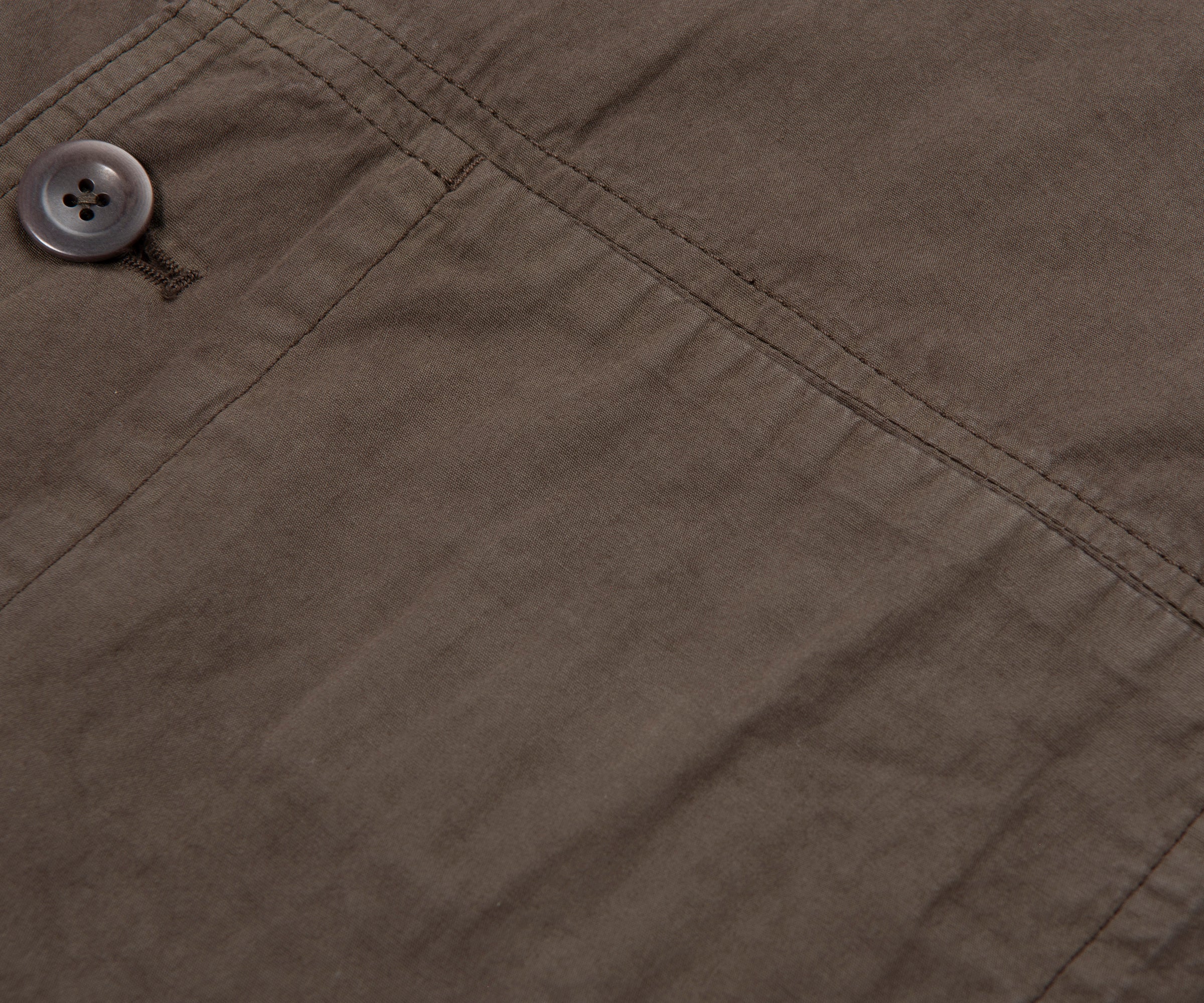 Norse Chocolate Appresskov Compact Cotton Overshirt - Image 5