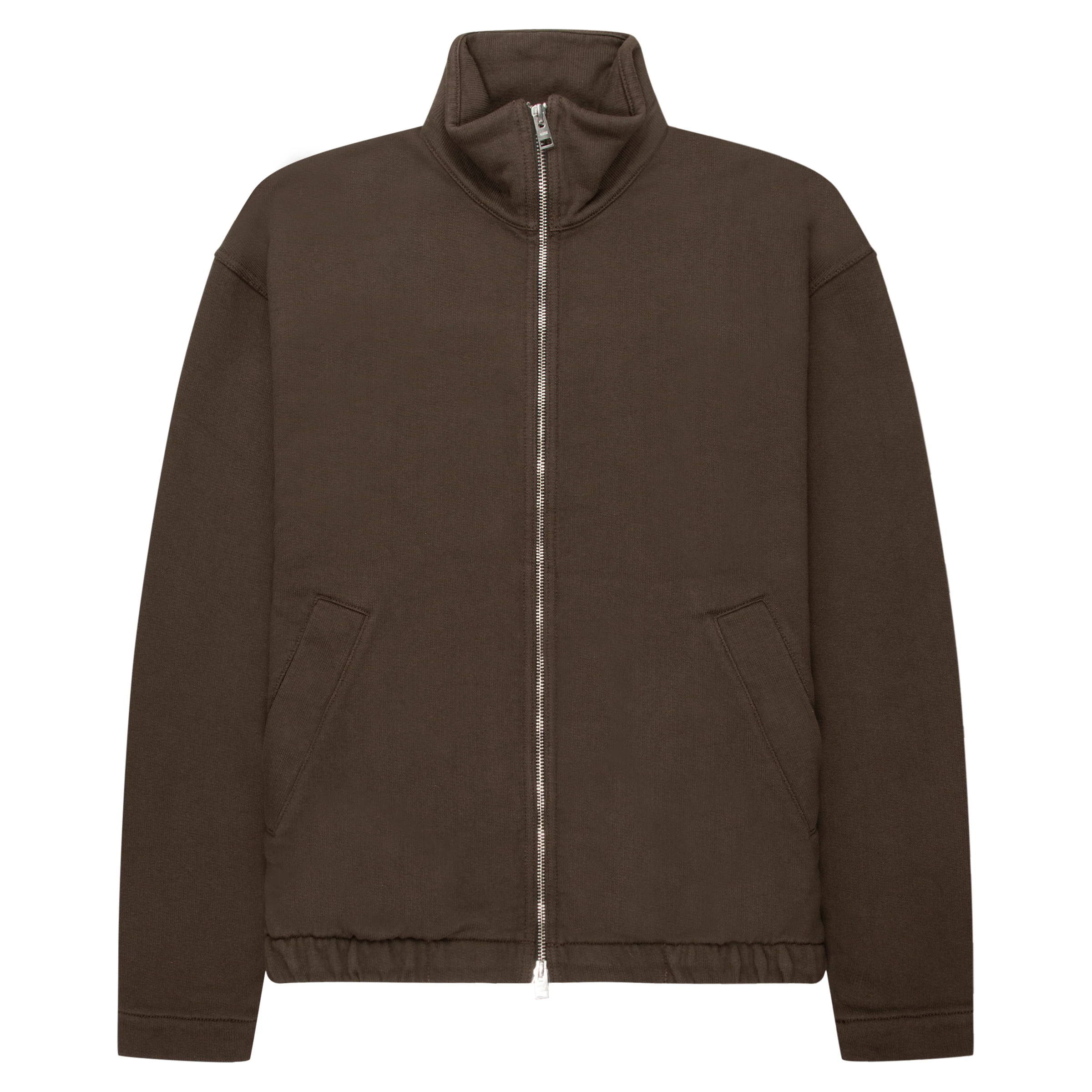 Norse Projects Chocolate Hordnal Relaxed Loopback Track Jacket