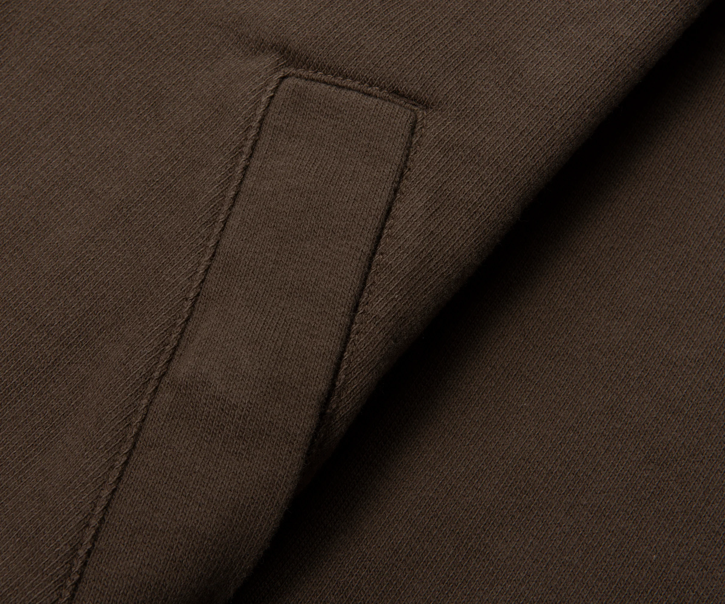 Norse Projects Chocolate Hordnal Relaxed Loopback Track Jacket - Image 3