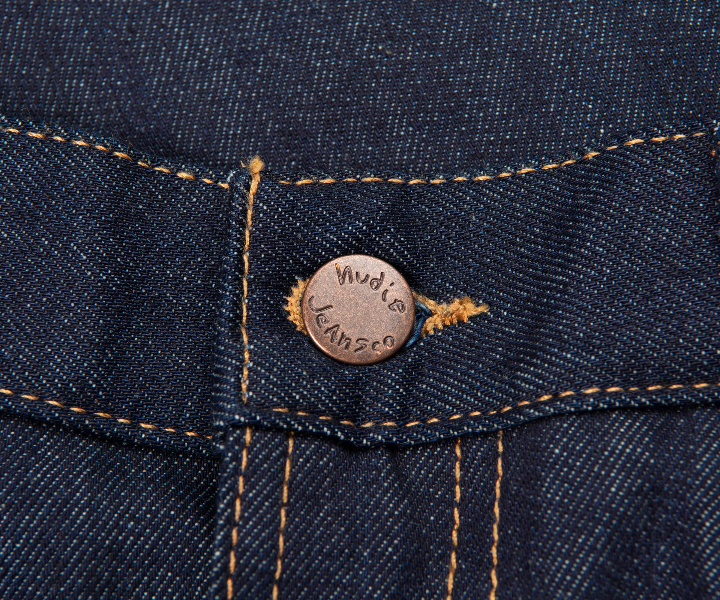 Nudie Gritty Jackson Jeans Dry Classic Navy - Image 2