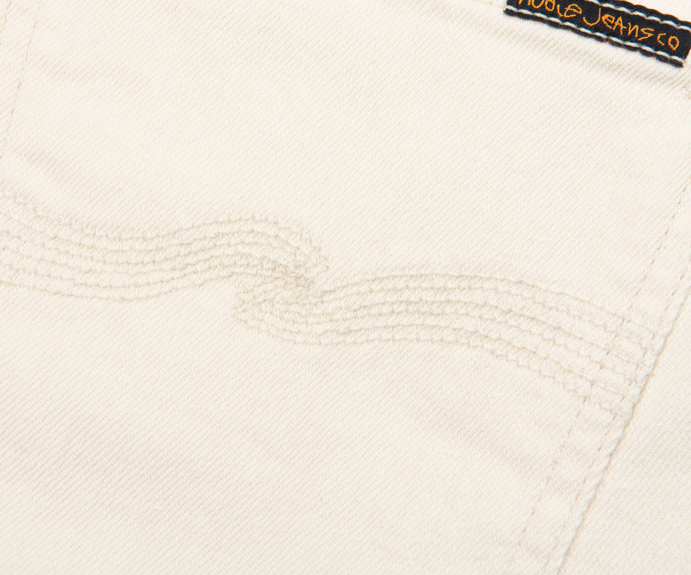 Nudie Solid Ollie Ever Ivory Jeans - Image 5