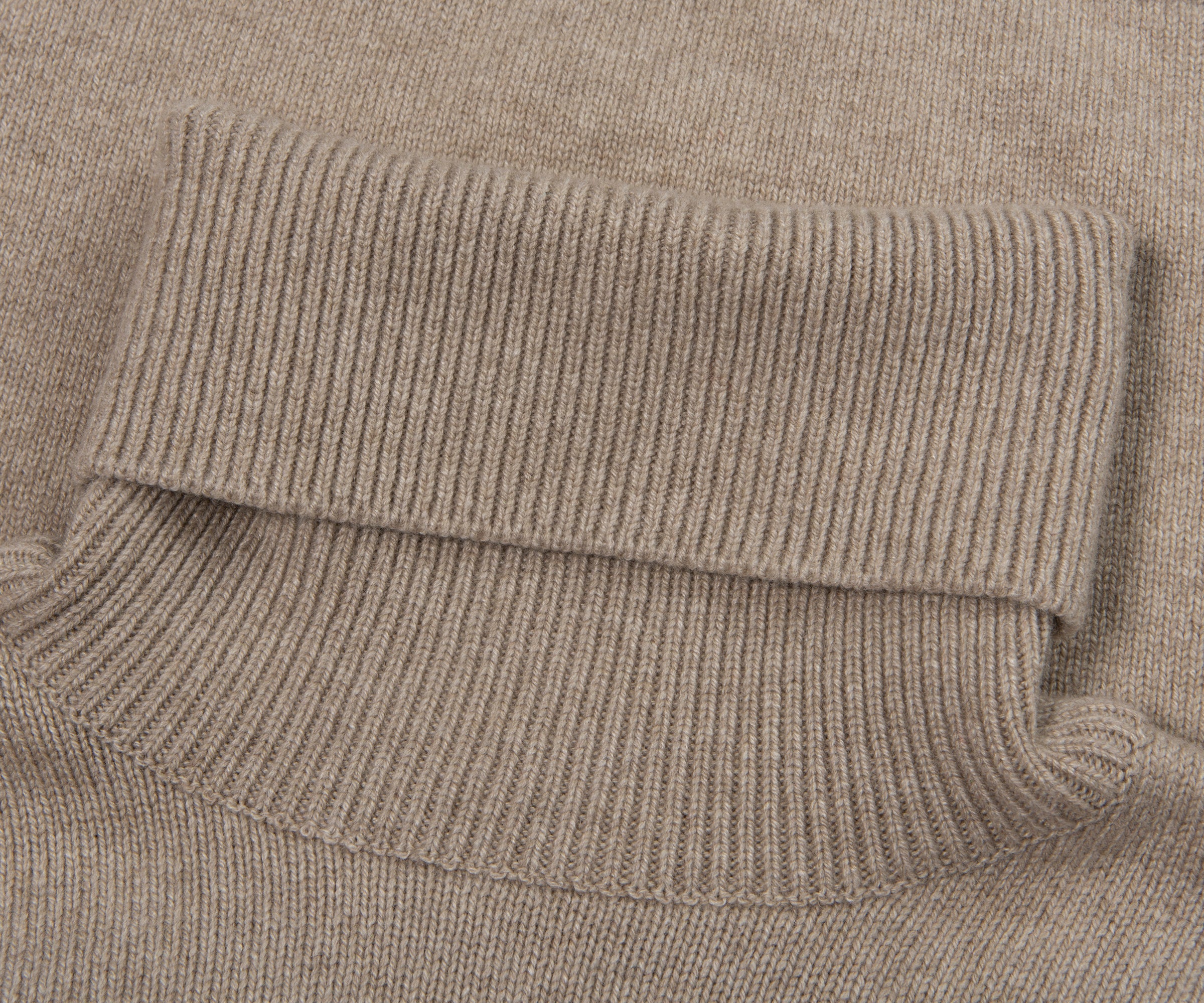 Paul & Shark Beige Knitted Roll Neck - Image 2
