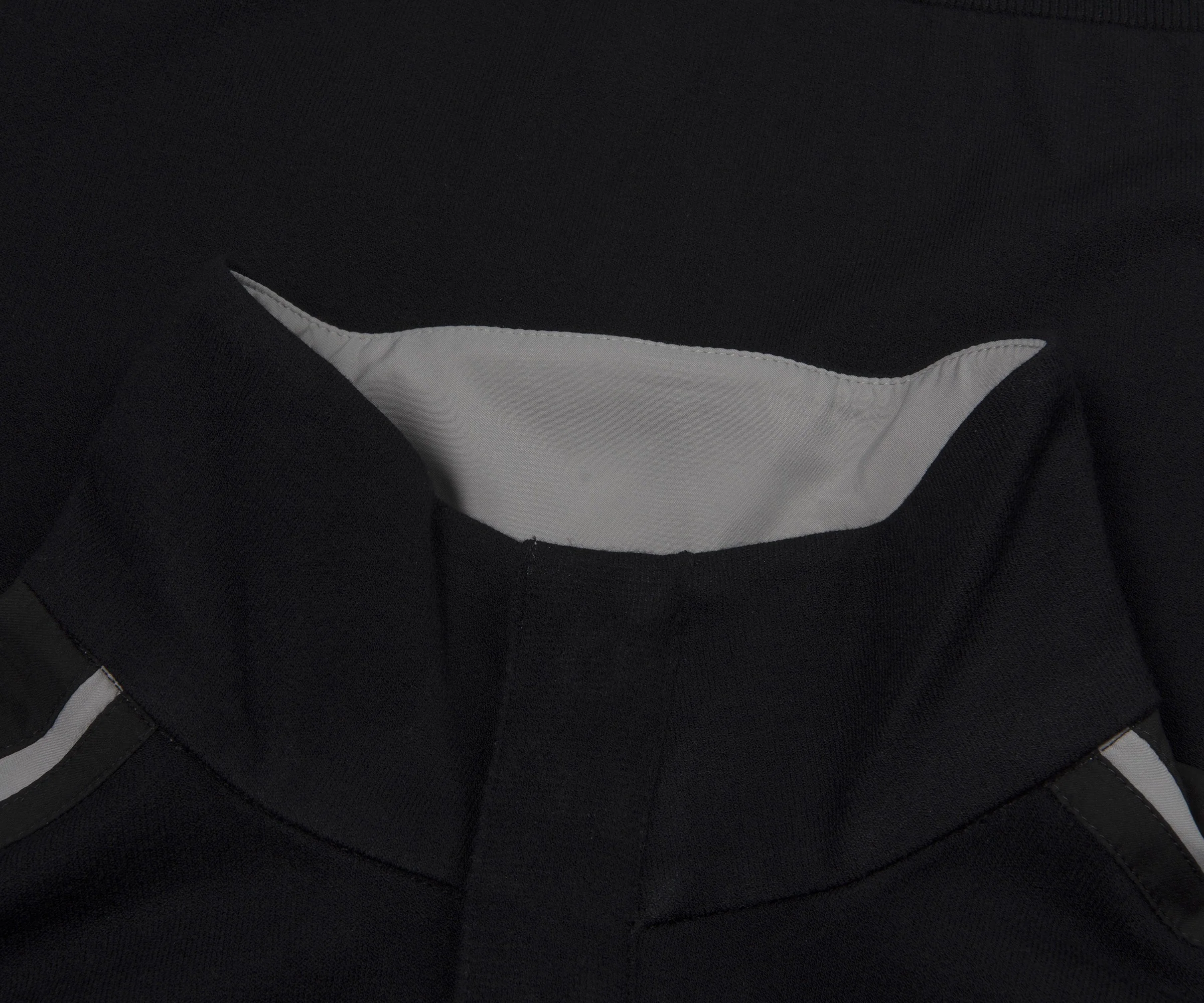 Paul & Shark Black Typhoon 1/4 Zip Panel Sweatshirt - Image 2