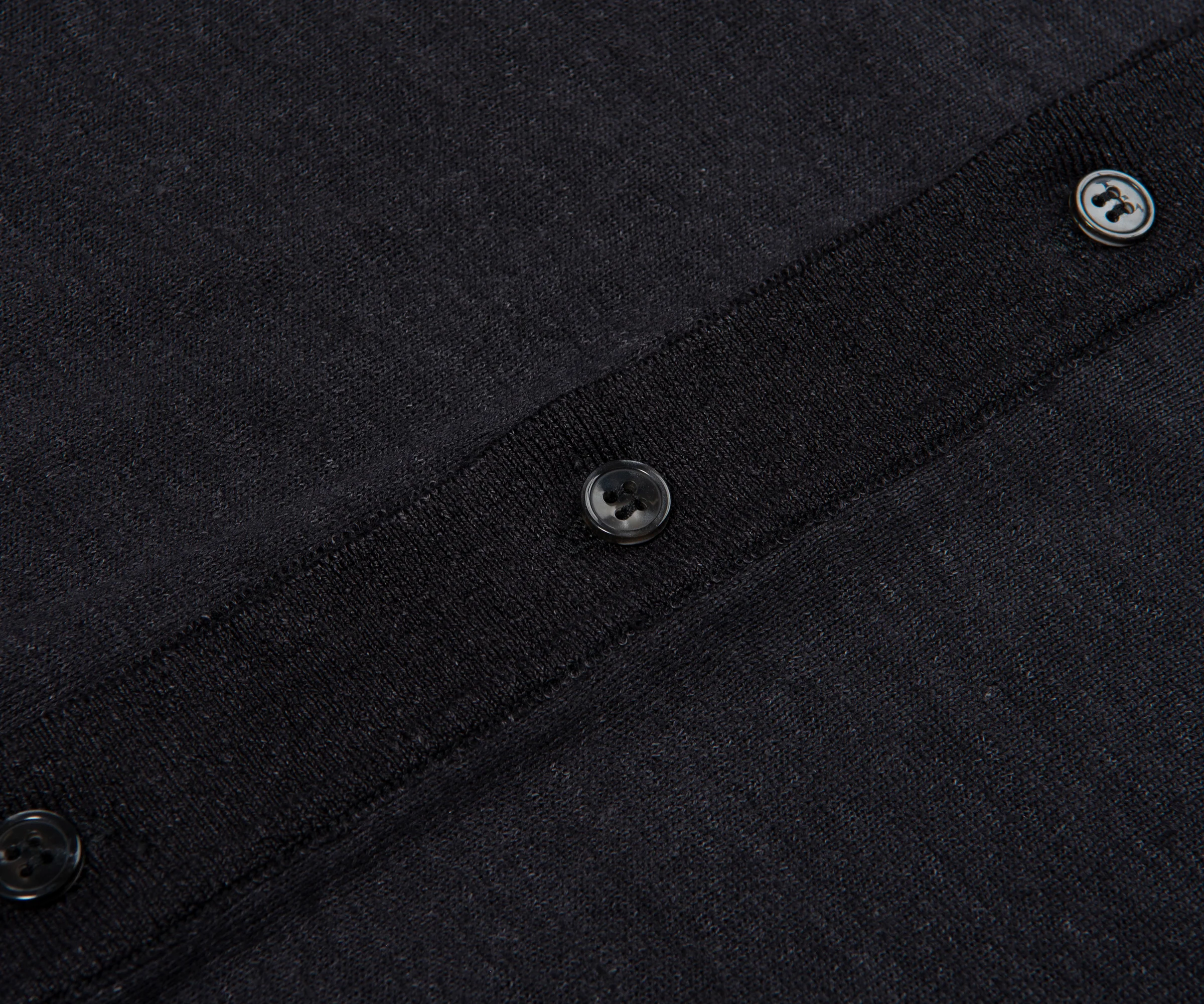 Paul & Shark Charcoal Light Weight Cardigan - Image 3