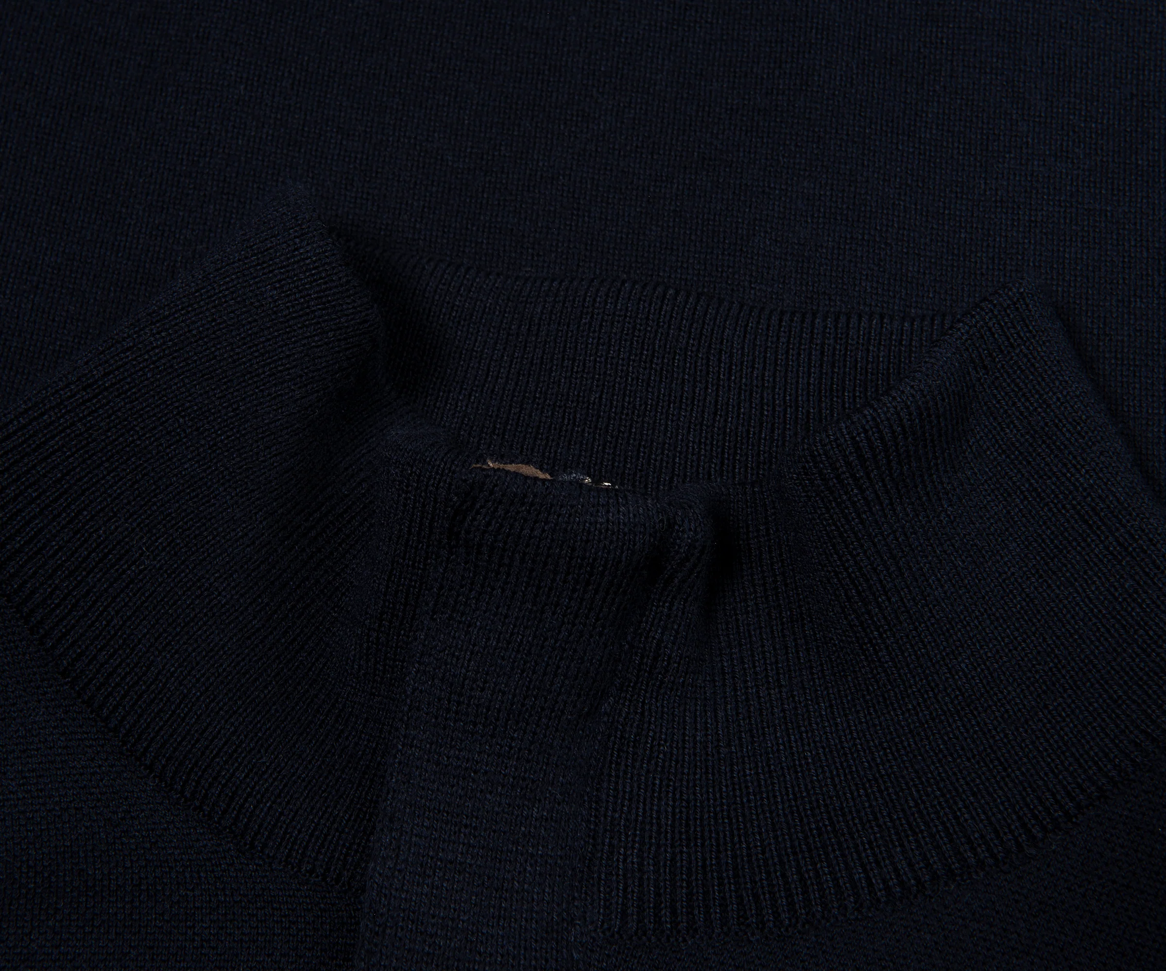 Paul & Shark Knitted LS 1/4 Zip Sweater - Image 3