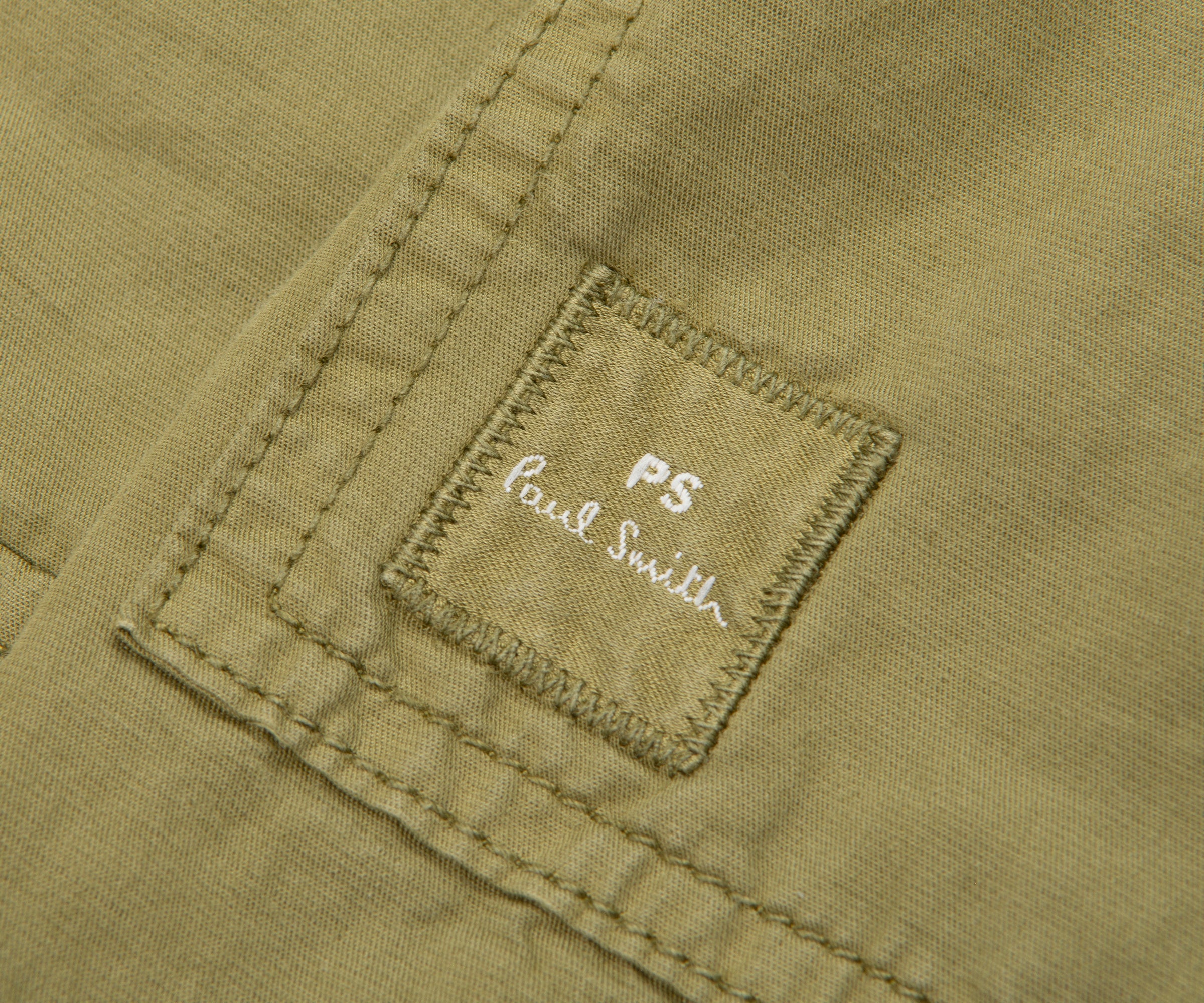 Paul Smith Olive Green Arm Pocket Shacket - Image 4