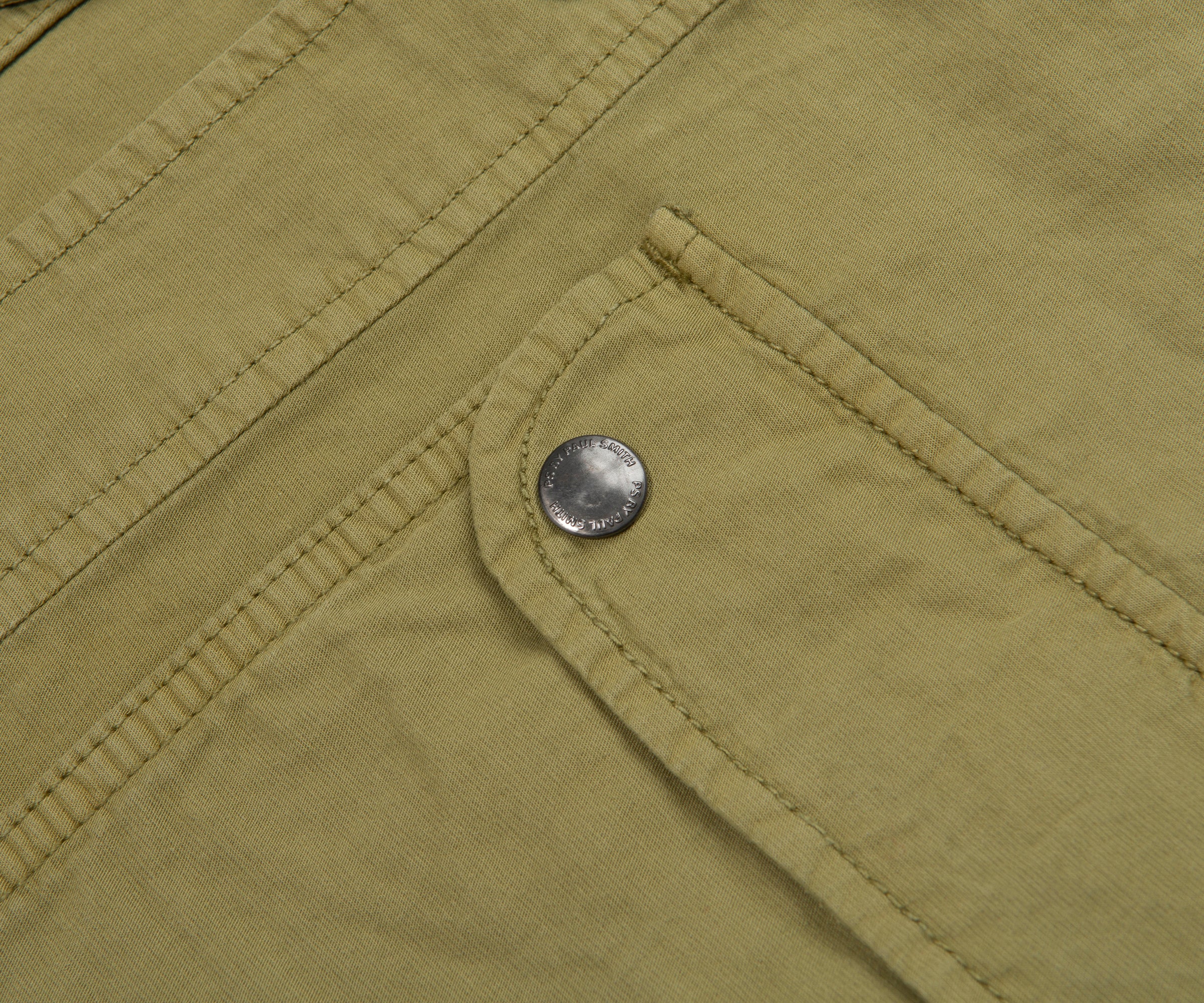 Paul Smith Olive Green Arm Pocket Shacket - Image 5