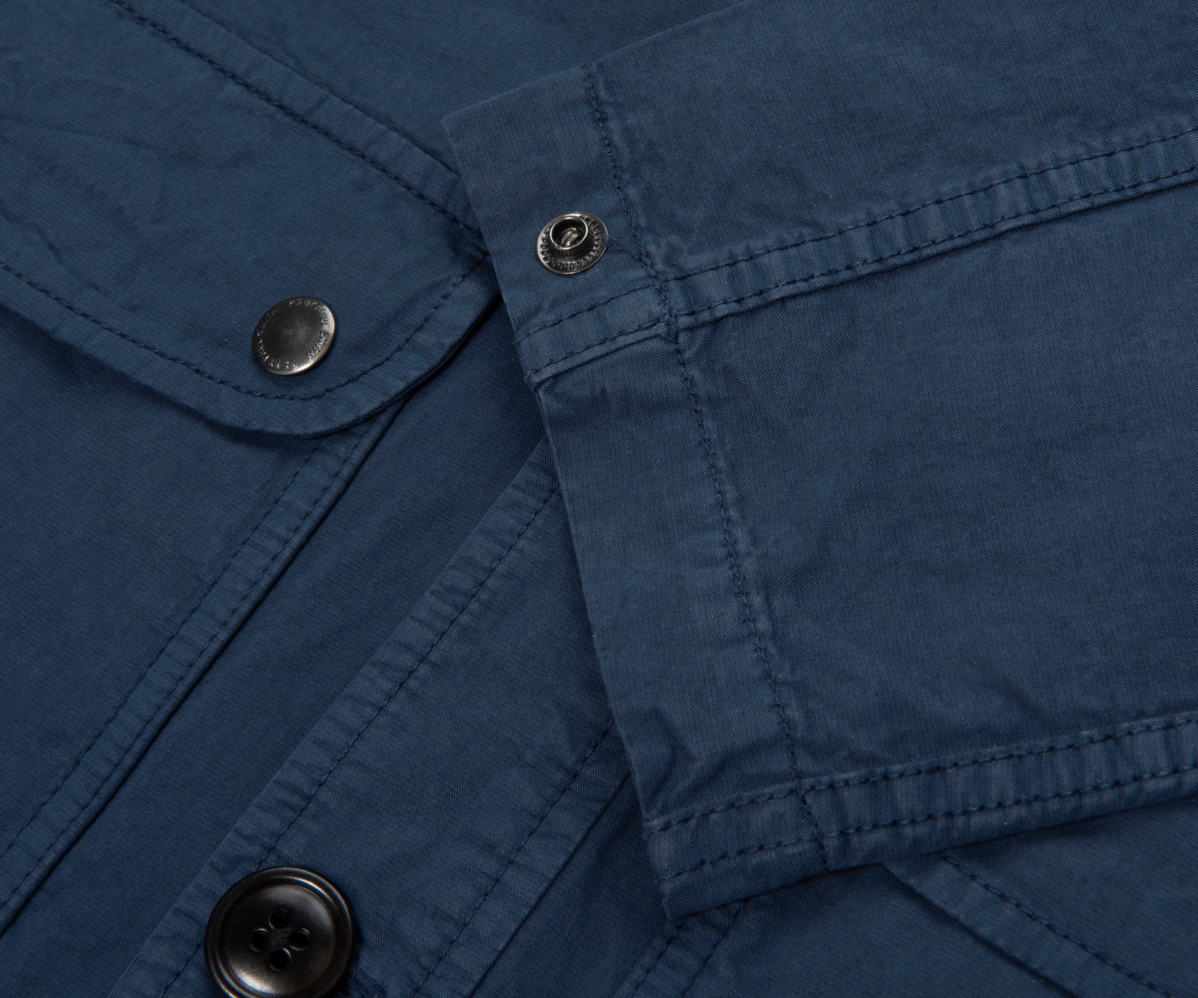 Paul Smith Petrol Blue Arm Pocket Shacket - Image 5