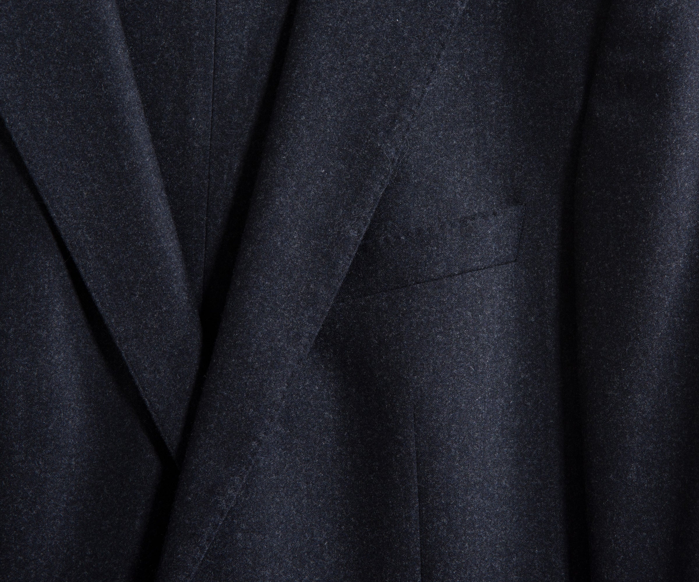 HUGO BOSS Plain 2 button Stretch Huge3/Genius2 Suit Navy Blue - Image 4