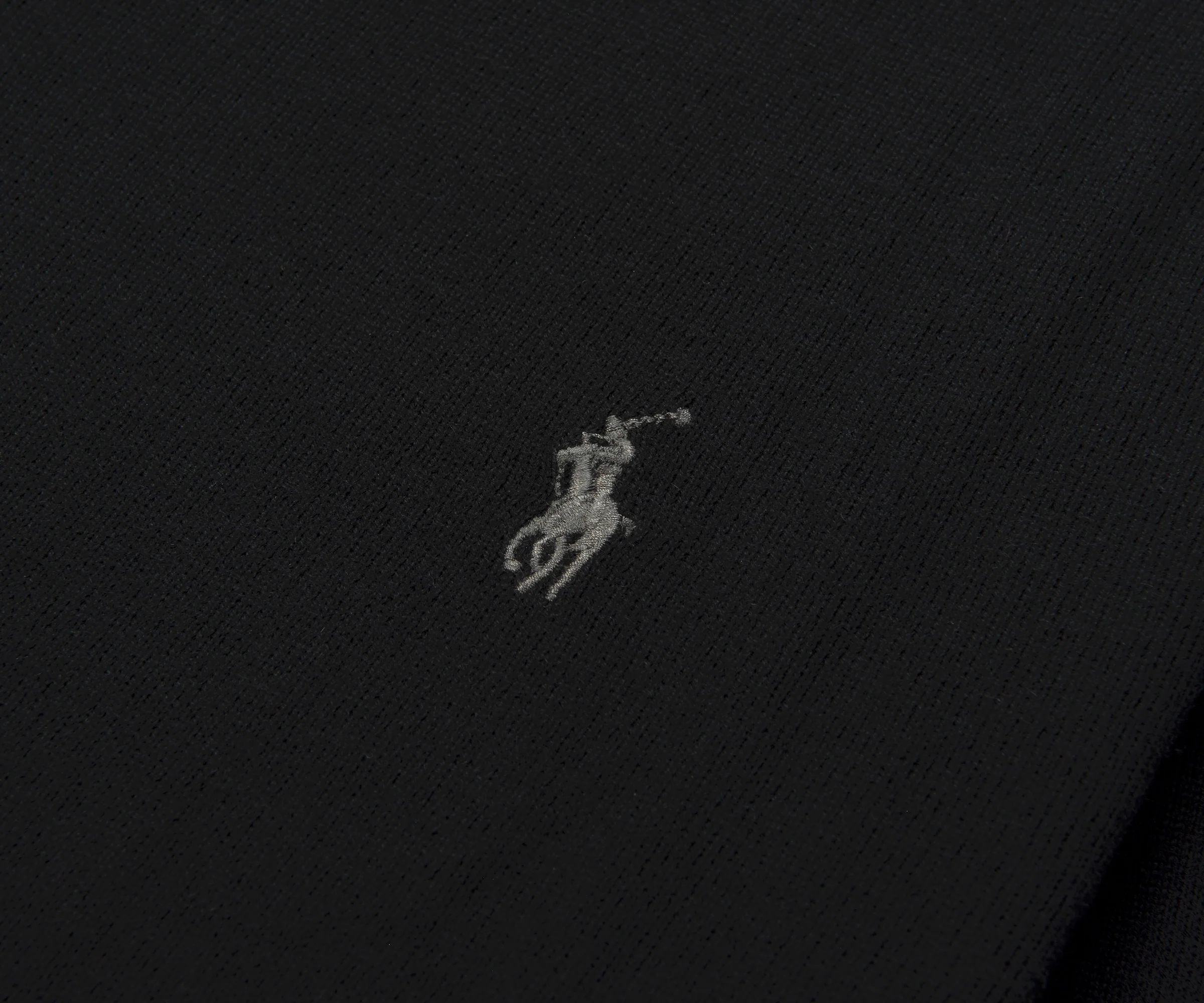 Ralph Lauren Black Merino Wool Crewneck - Image 3