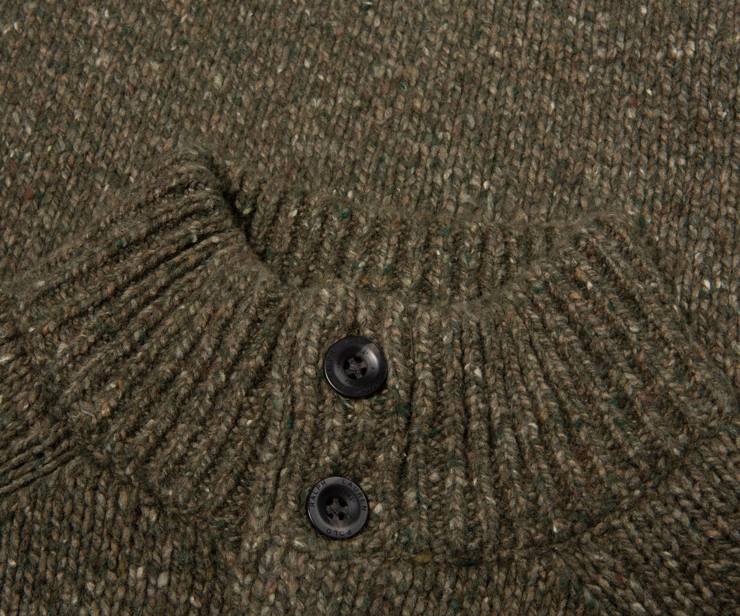 Ralph Lauren Green Knitted Cardigan - Image 2