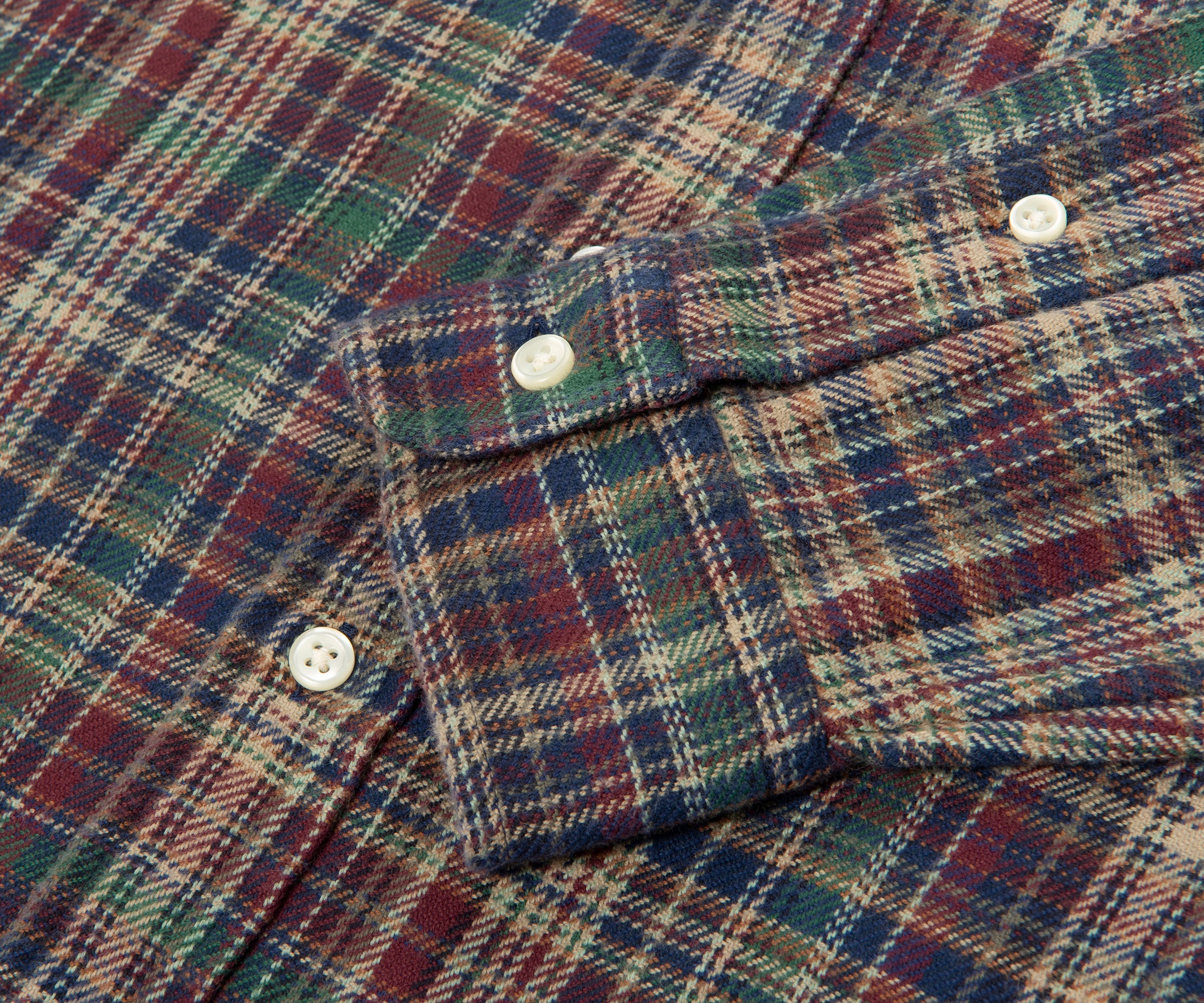 Ralph Lauren Multi Plaid Soft Wool Shirt - Image 5