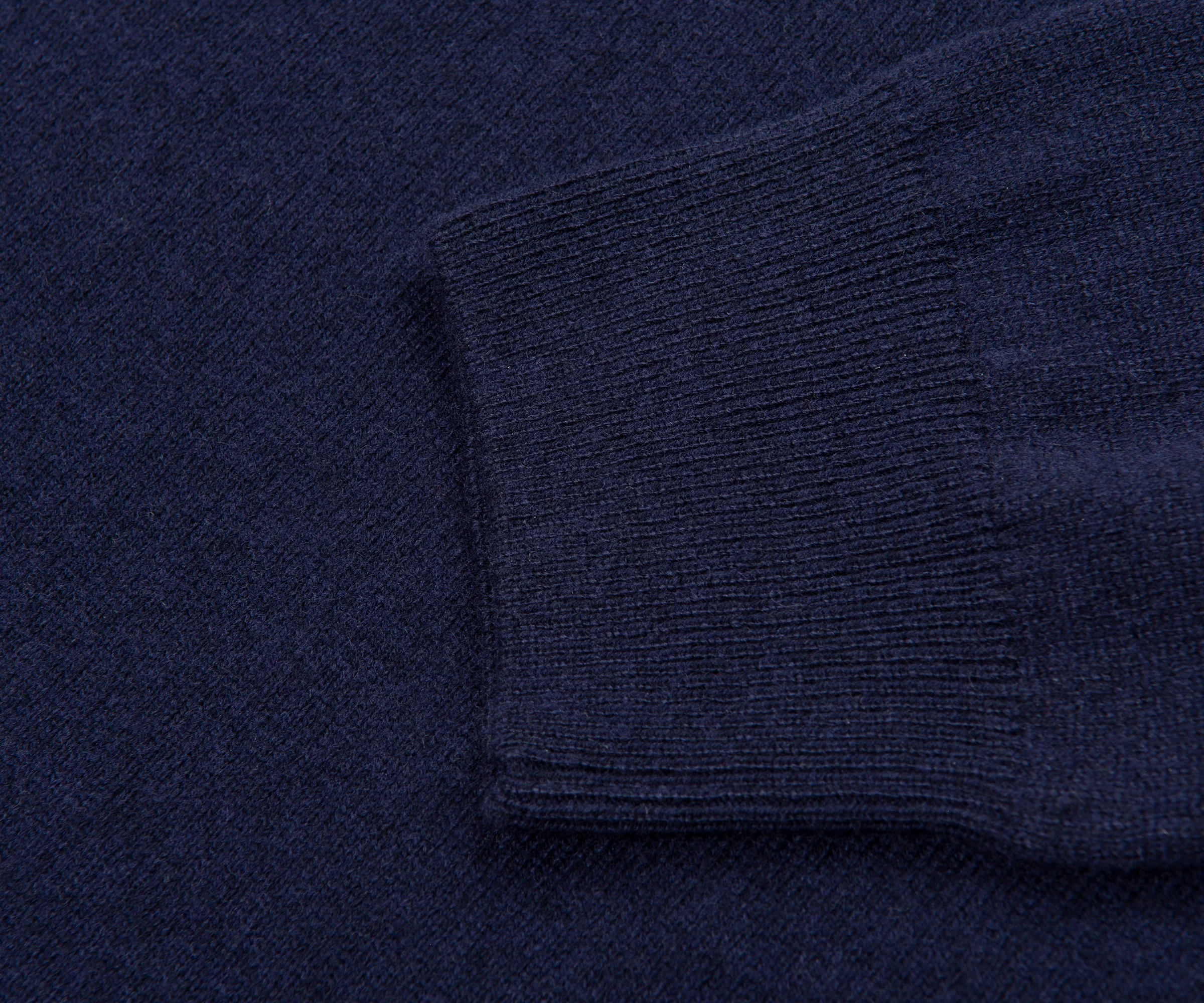 Ralph Lauren Classic Logo 1/4 Zip Knit Hunter Navy - Image 4