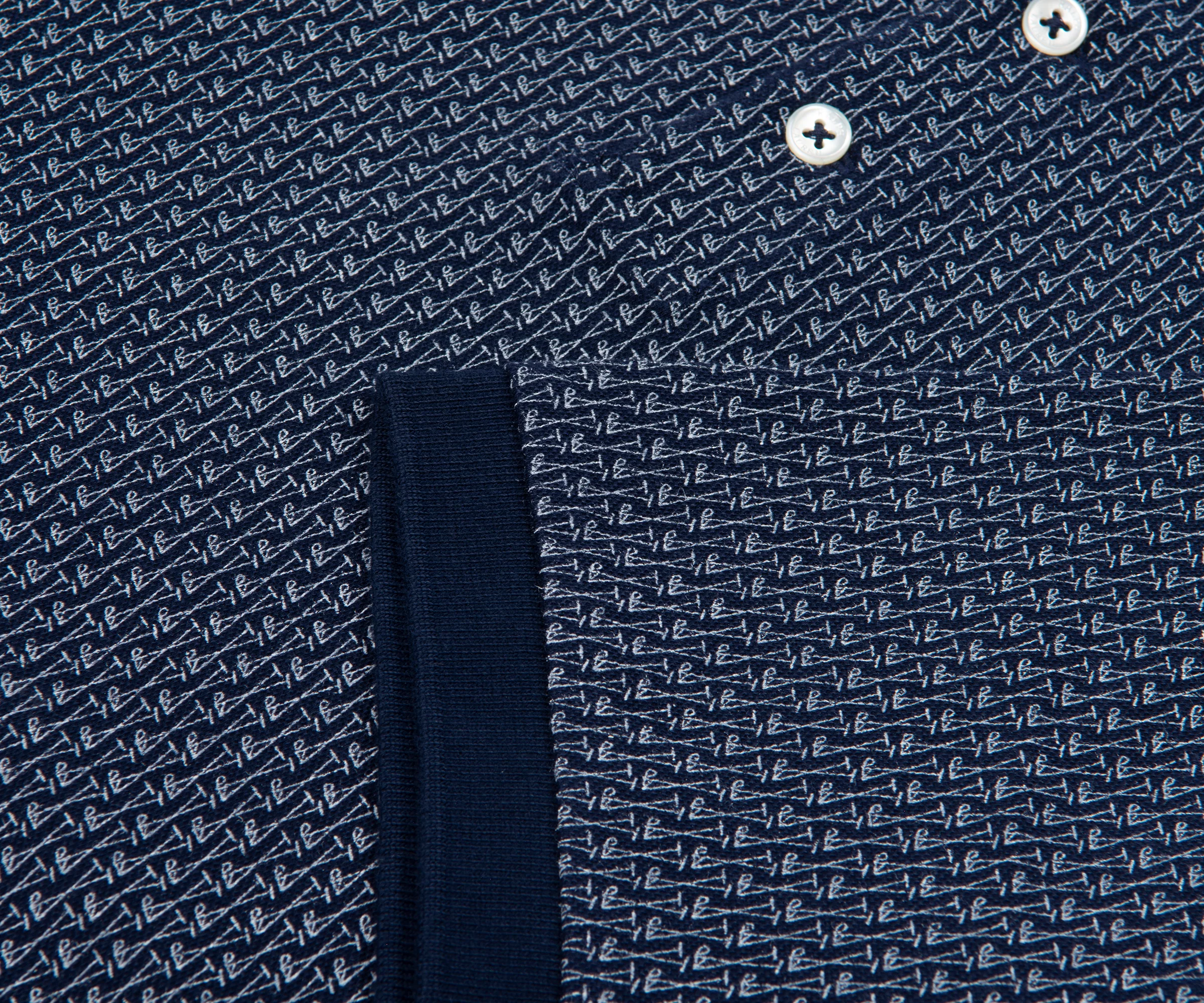 Ralph Lauren Navy Clubs Logo Printed Polo - Image 5