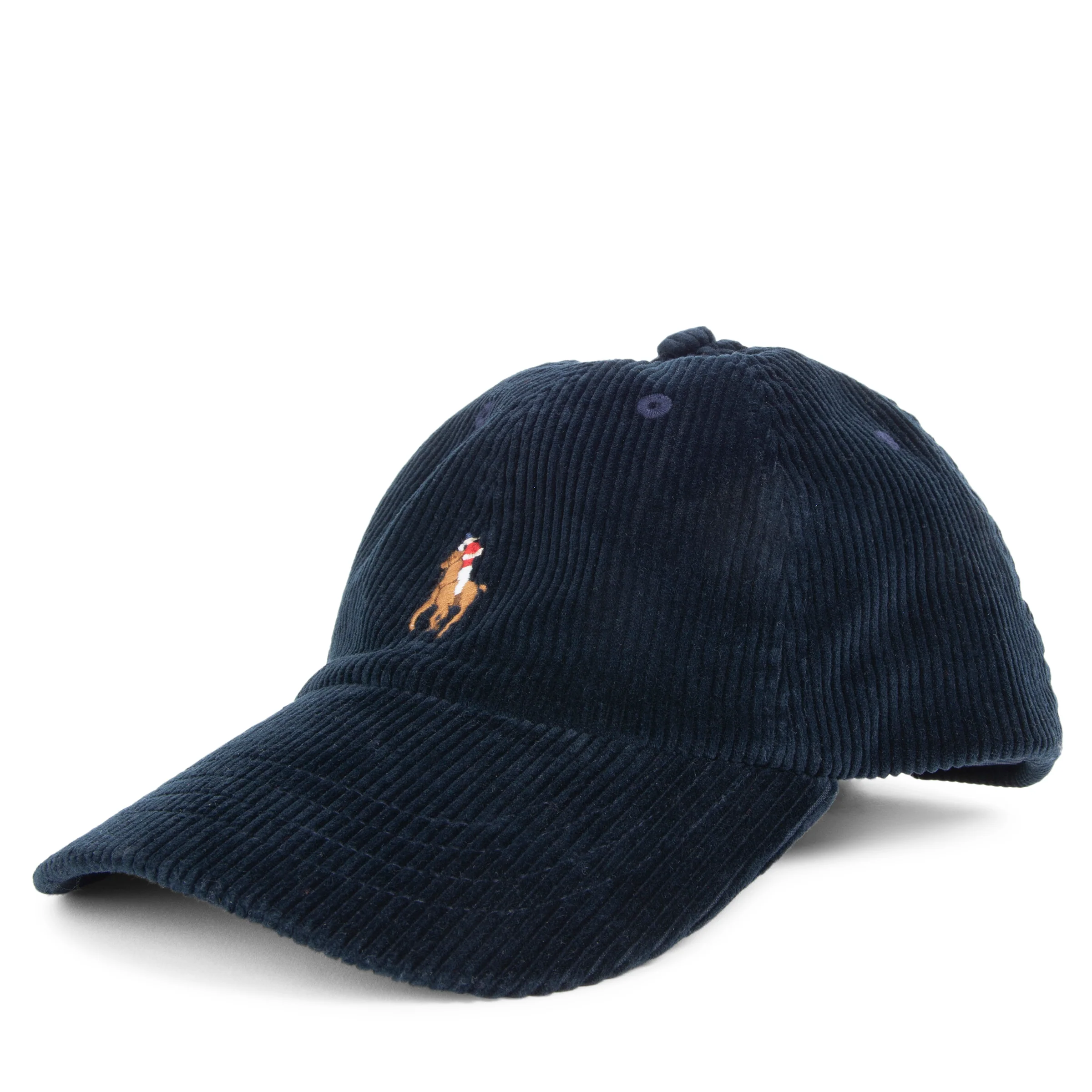 Ralph Lauren Navy Corduroy Ball Cap