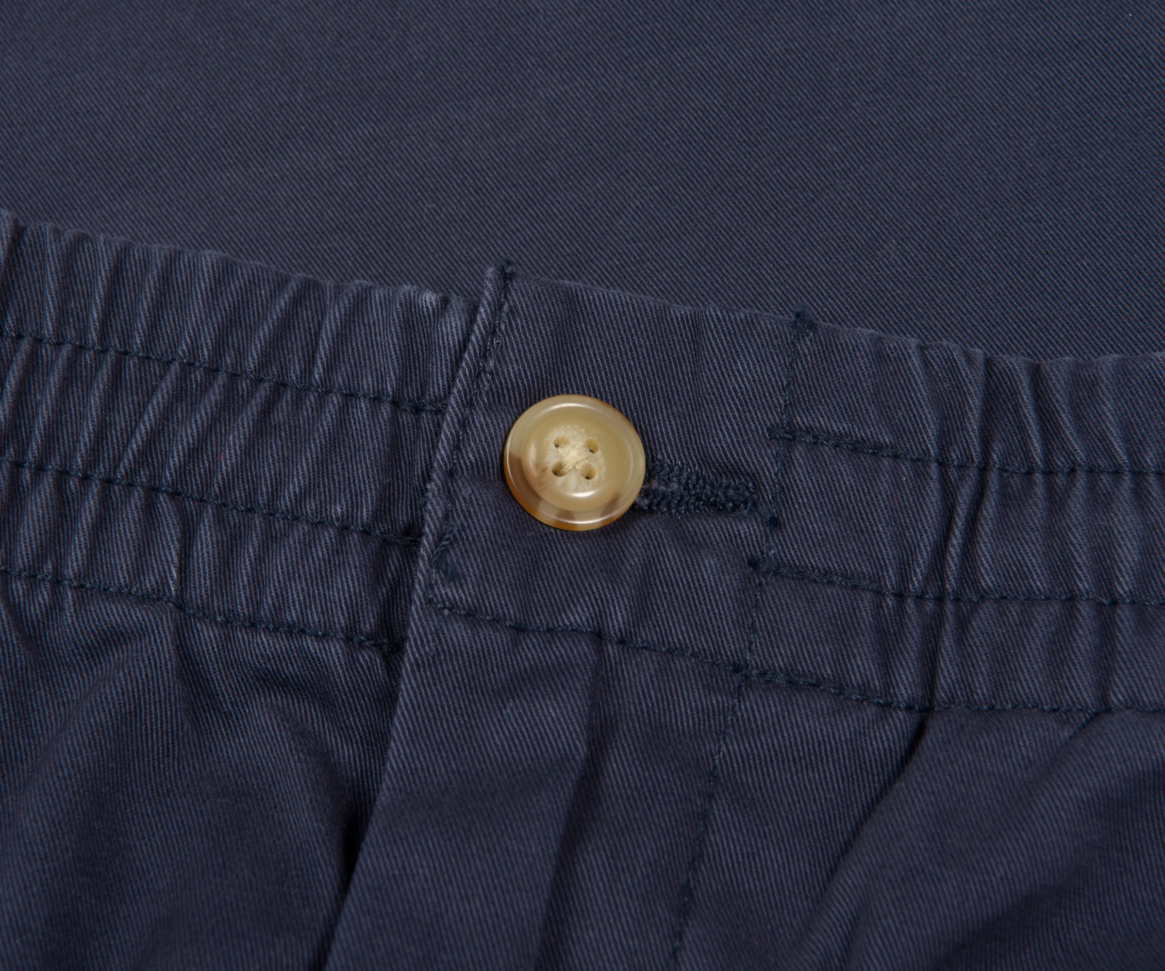 Ralph Lauren Navy Drawstring Chino Shorts - Image 5