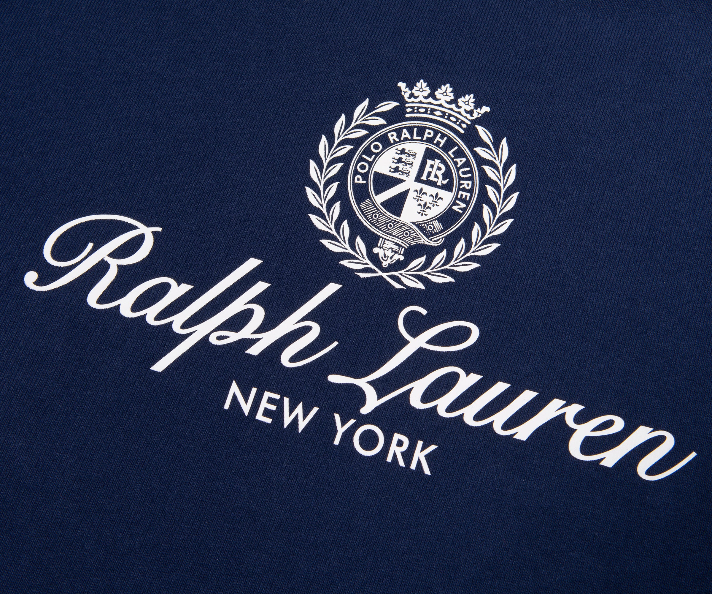 Ralph Lauren Navy Oversized Crest T-Shirt - Image 5