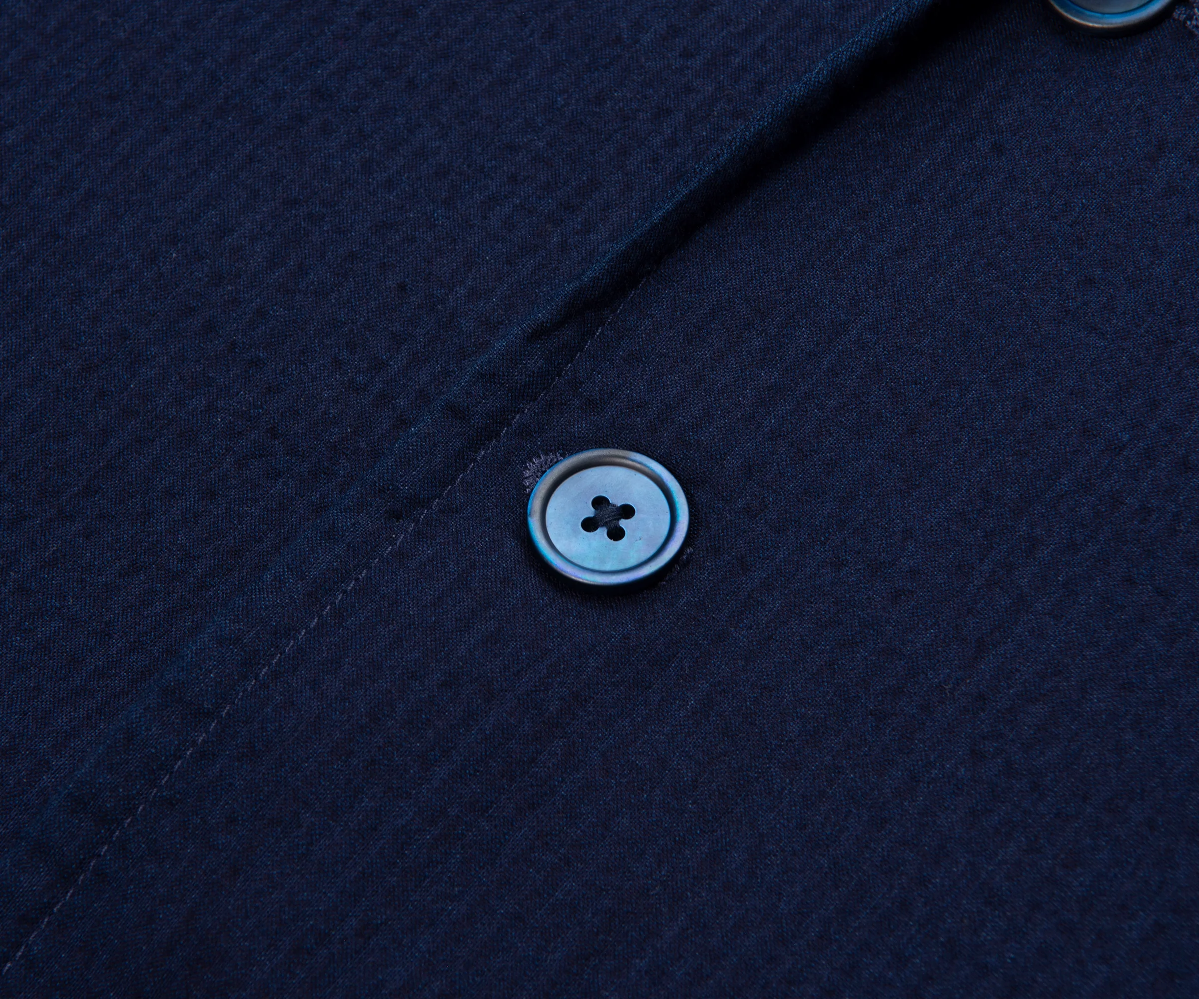 Ralph Lauren Navy Seersucker Blazer - Image 4