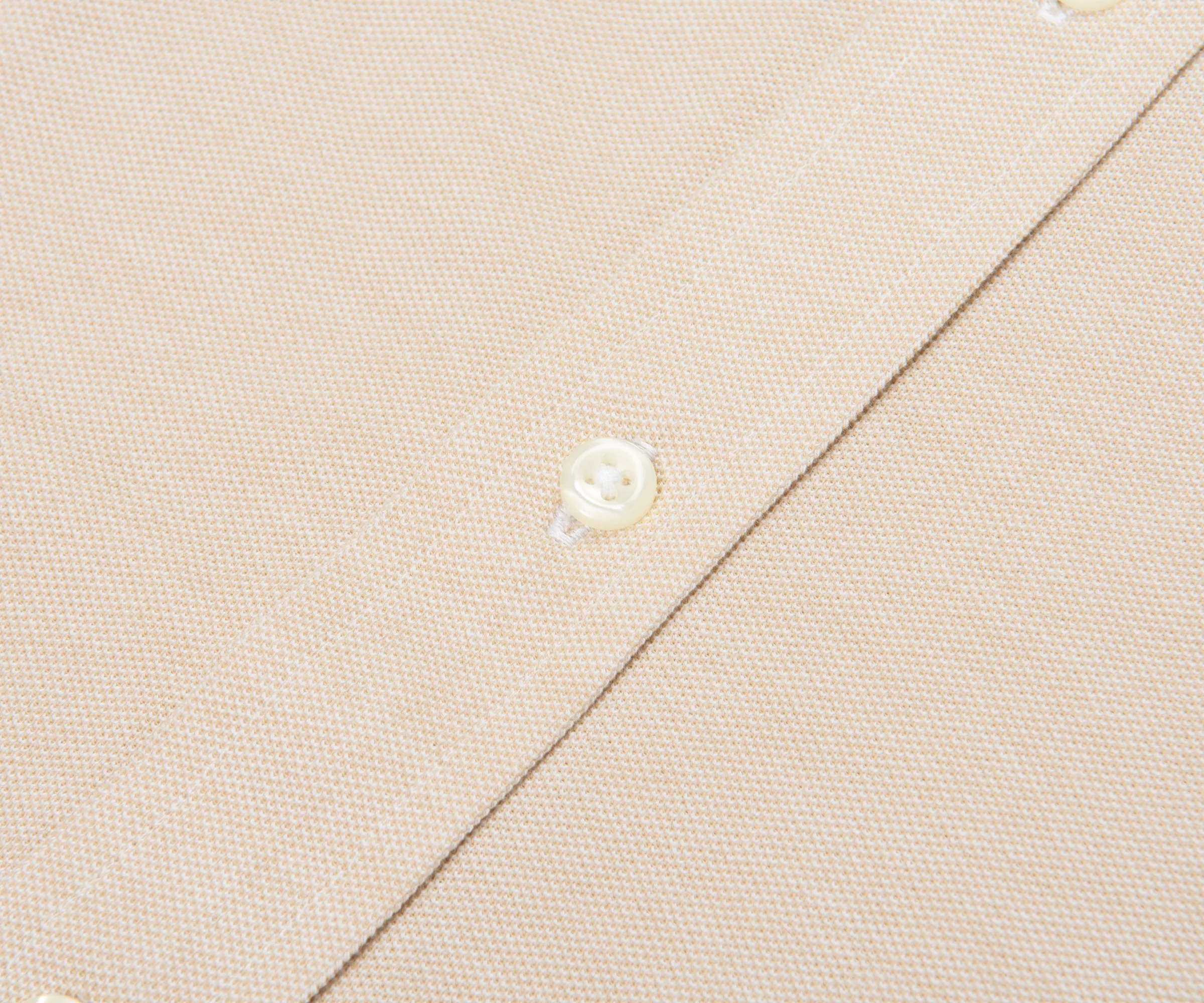 Ralph Lauren Beige Knit Oxford Shirt - Image 5