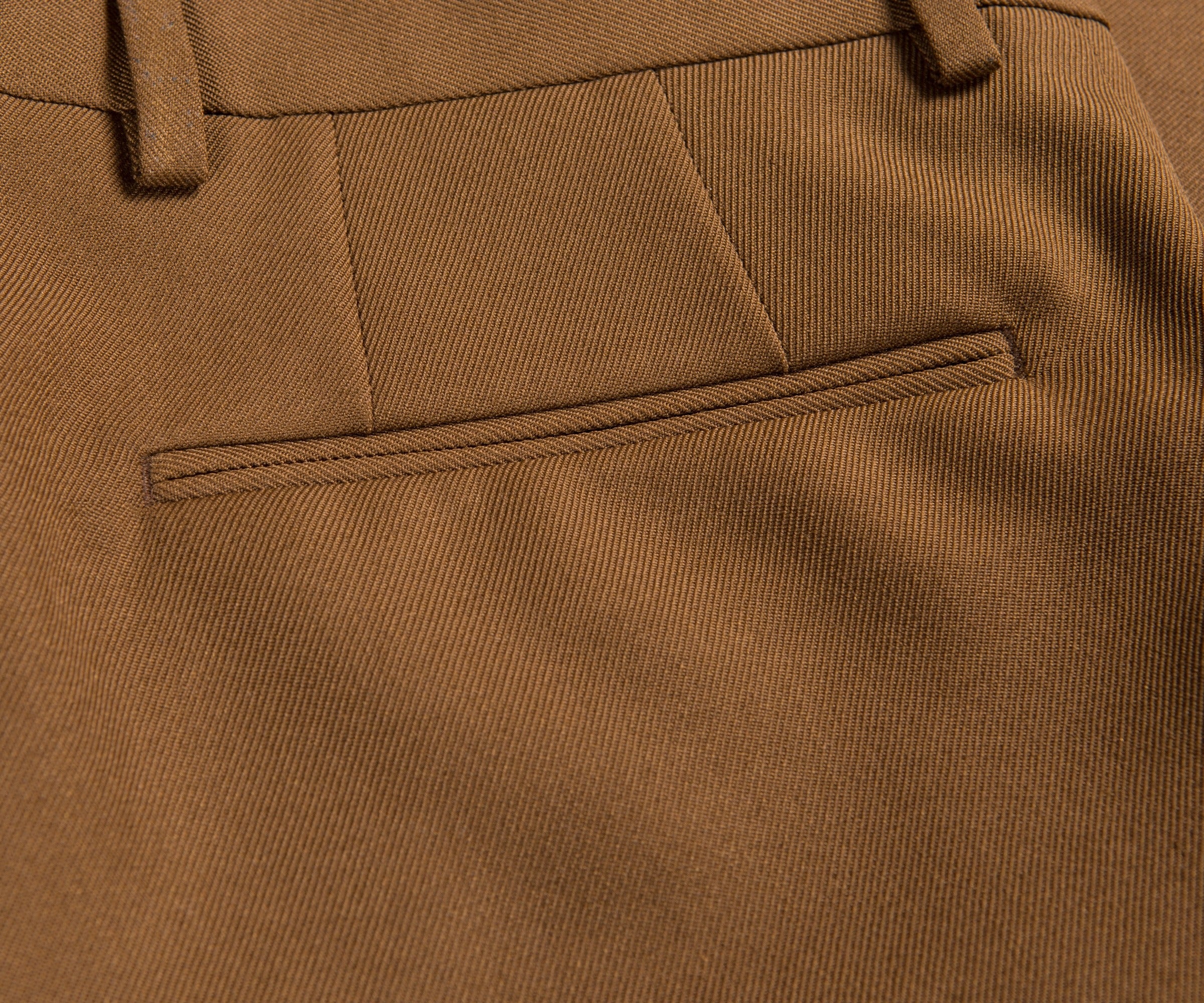 Dries Van Noten Patrini-Short Cavalry Twin Trousers Camel - Image 4