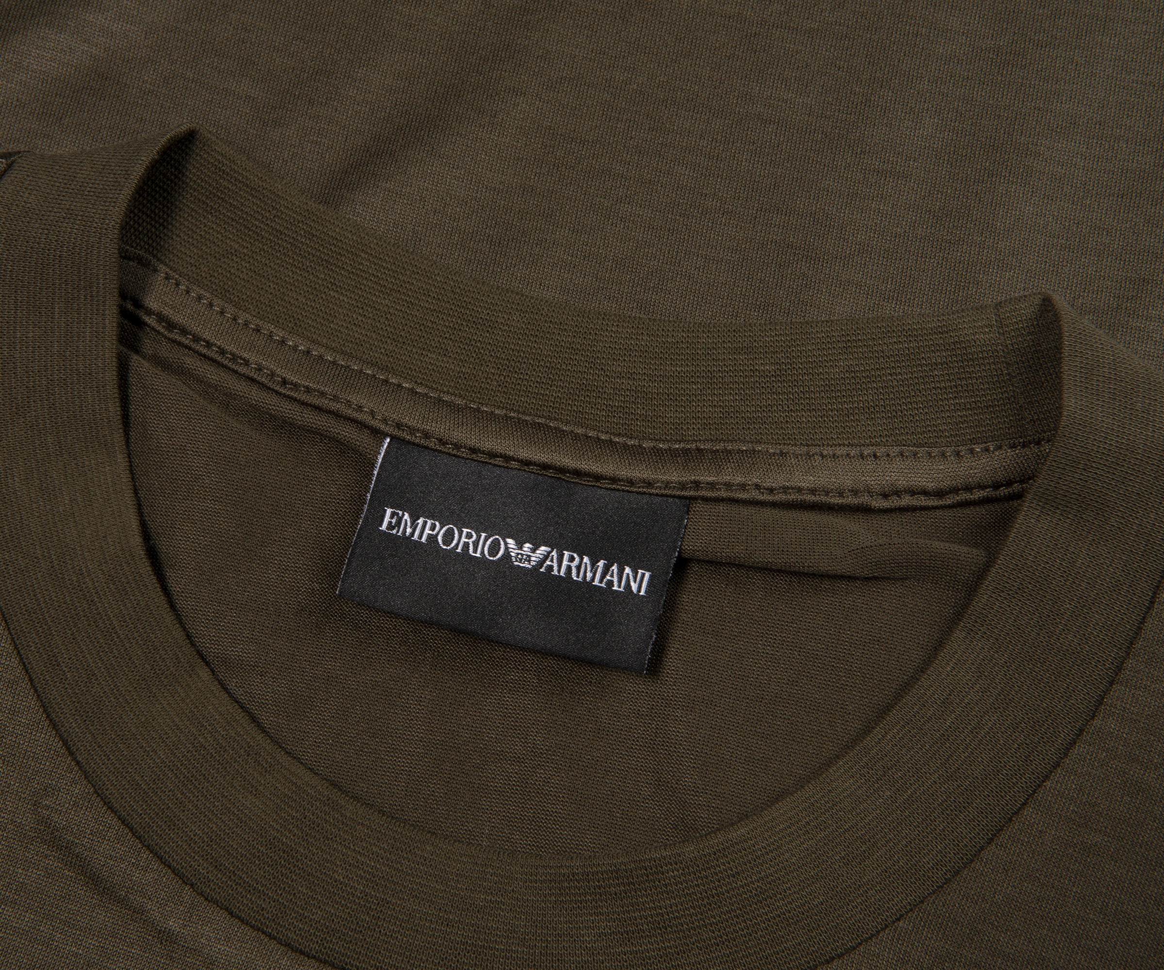 Armani Green Travel Essentials T-Shirt - Image 2