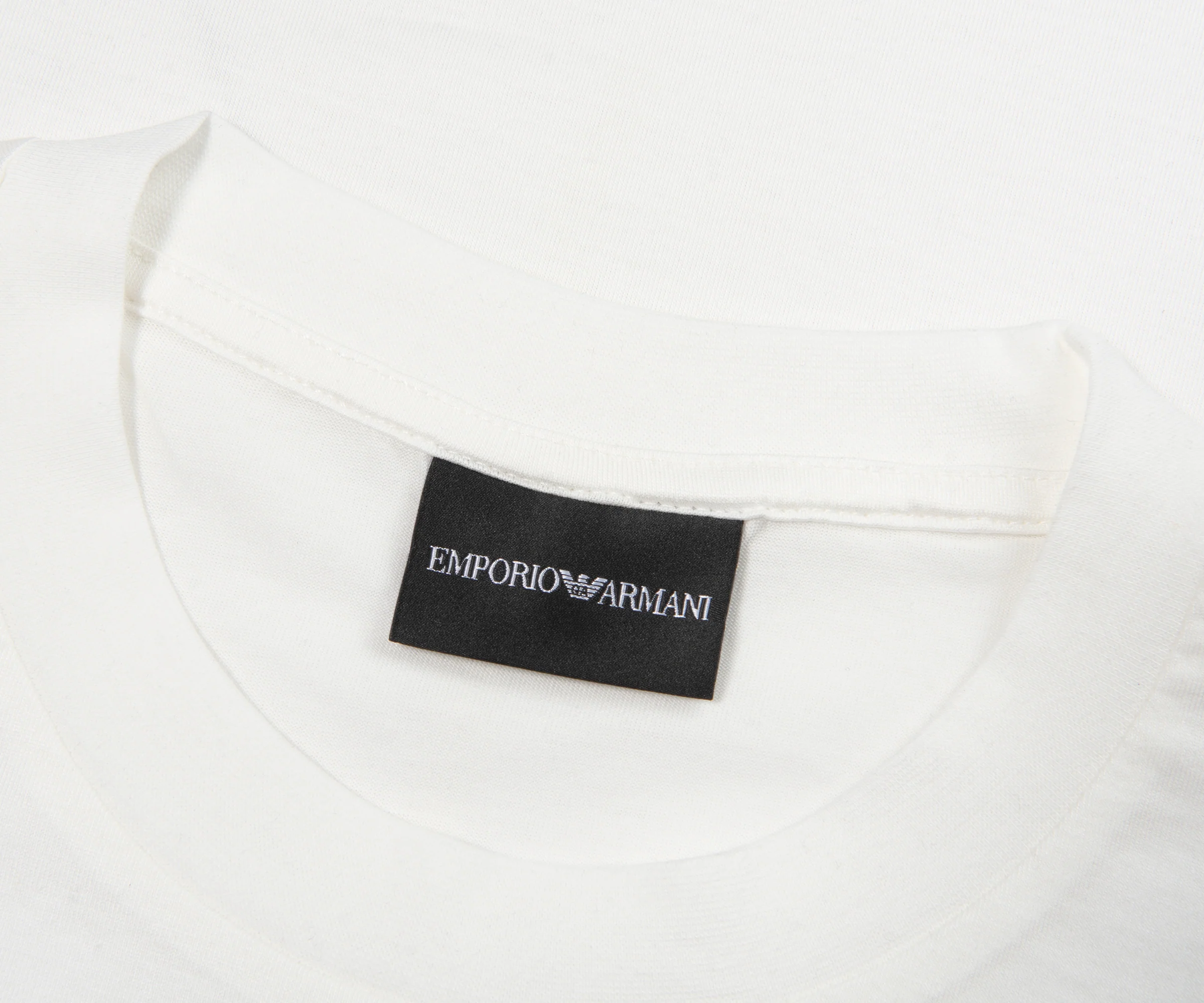 Armani White Travel Essentials T-Shirt - Image 2