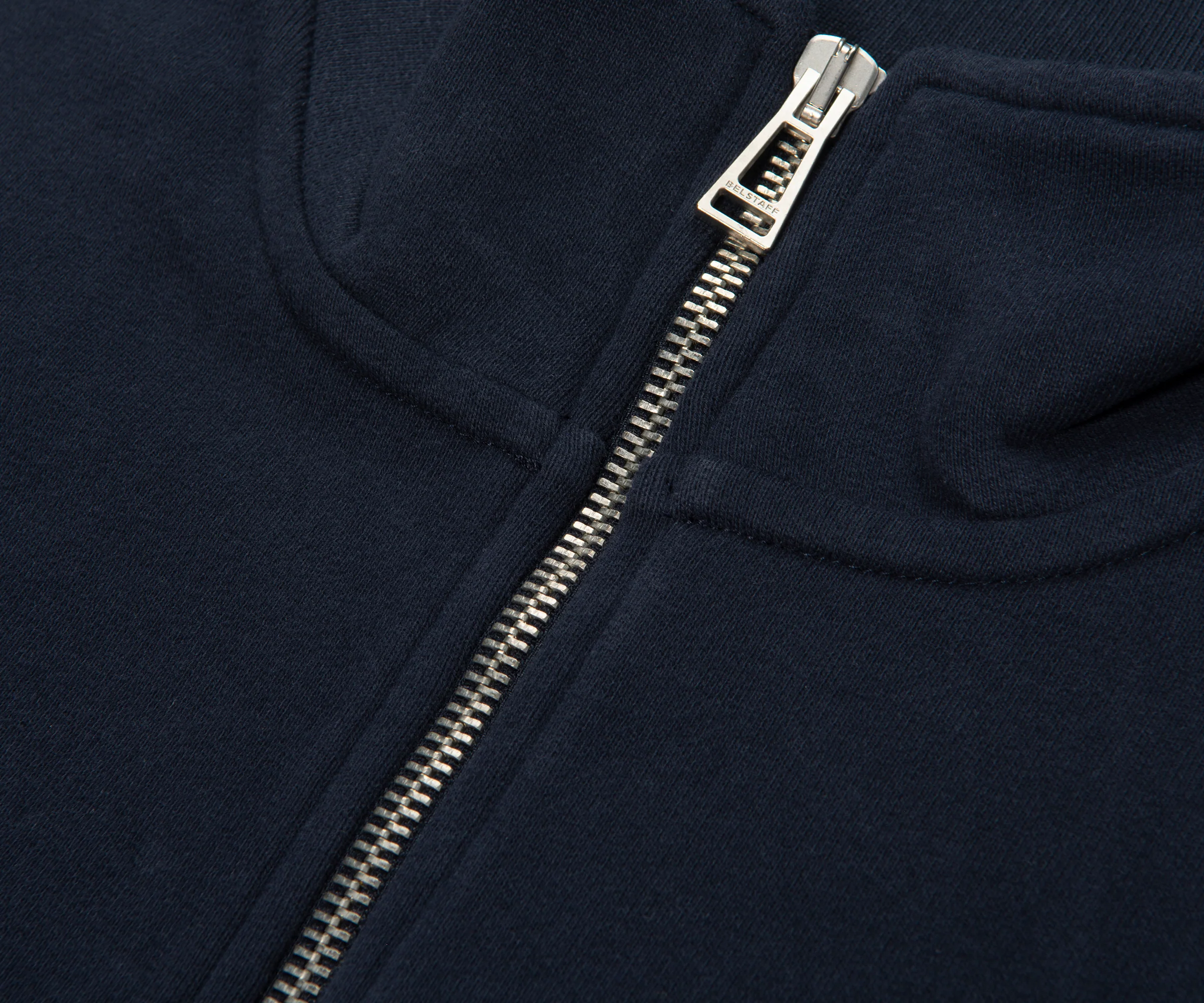Belstaff Dark Ink 1/4 Zip Sweatshirt - Image 4