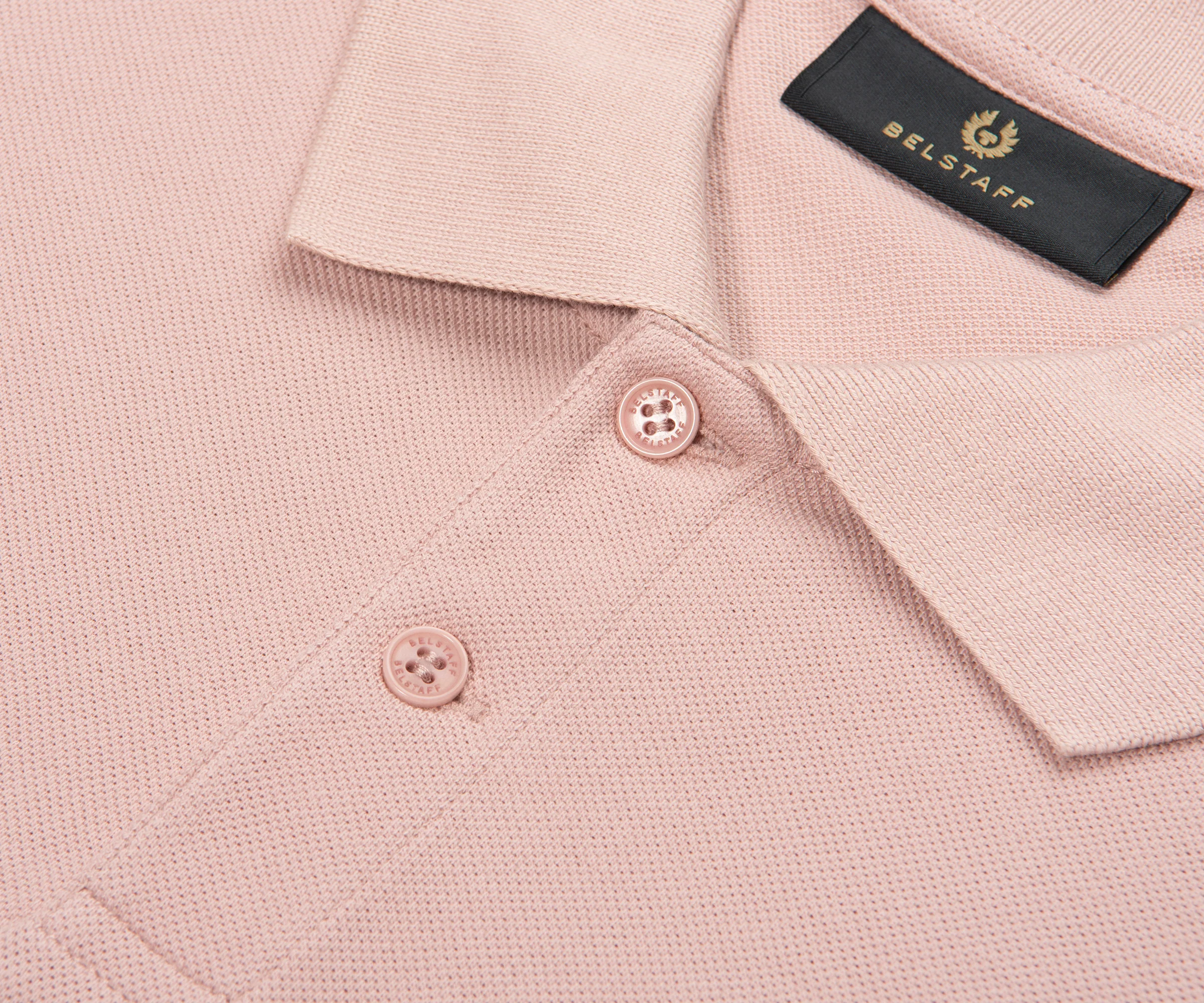 Belstaff Dusk Pink Polo - Image 3