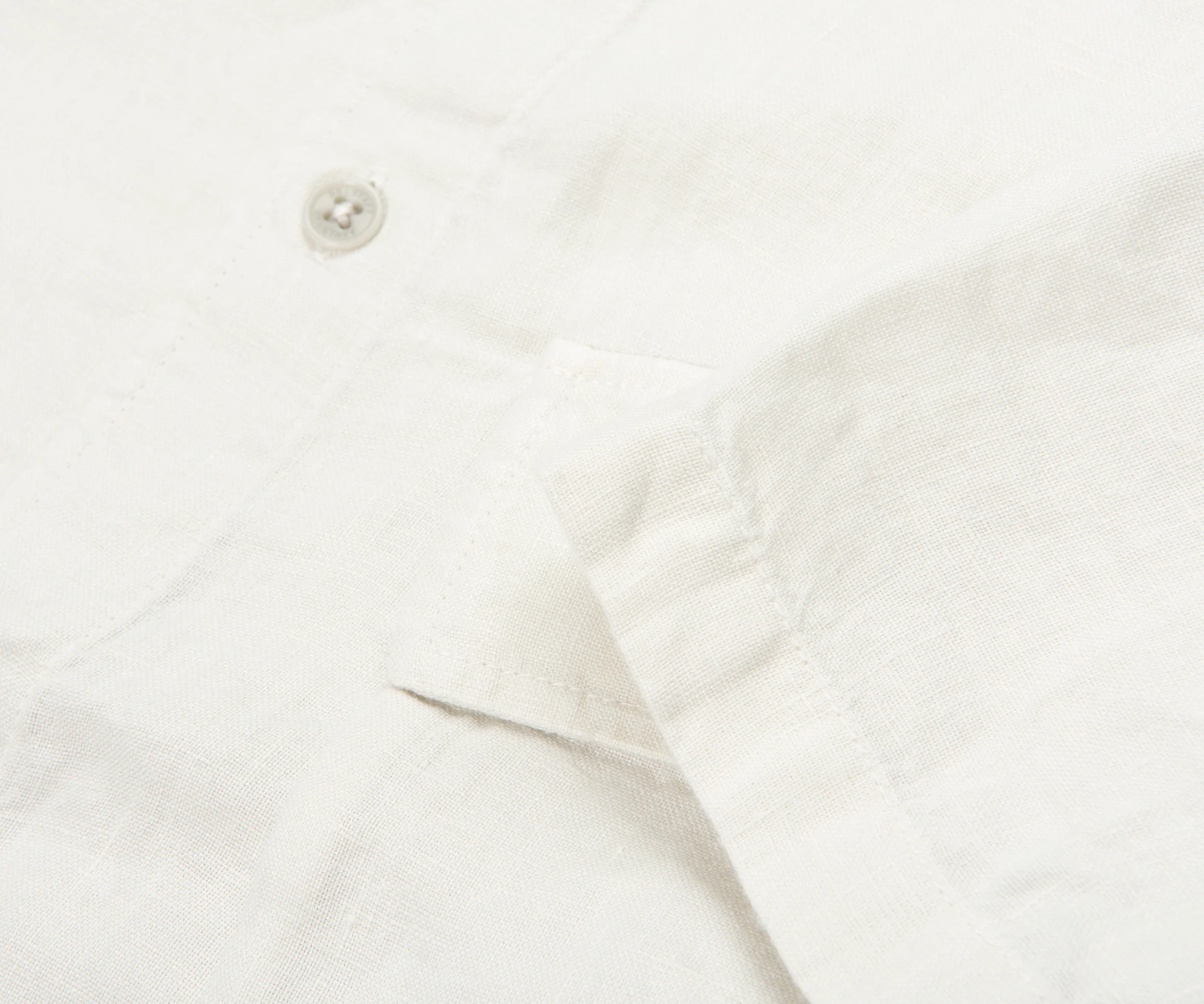 Belstaff Silver Birch Scale SS Linen Shirt - Image 6