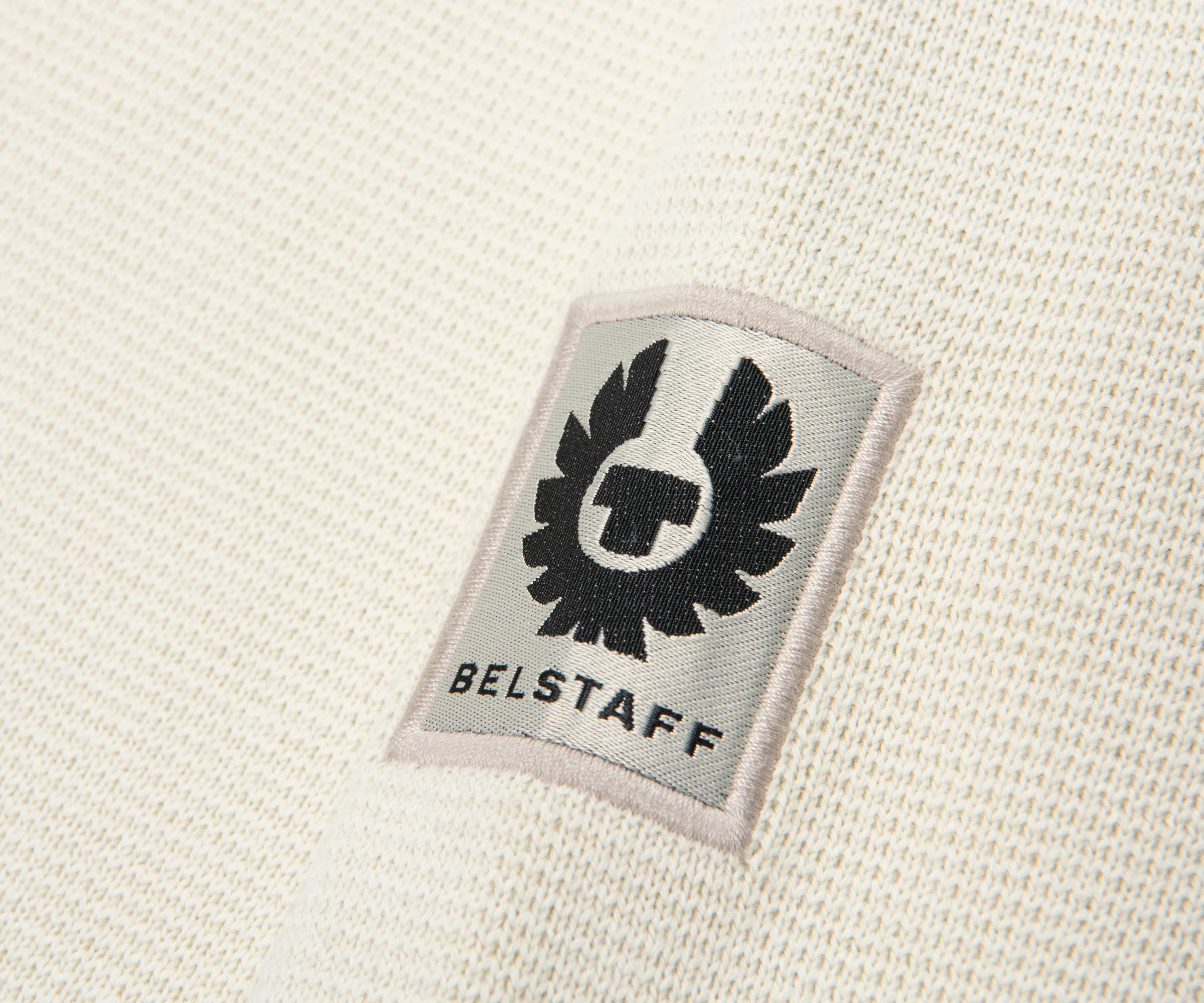 Belstaff Silver Birch View Textured Full Zip Hoodie - Image 3